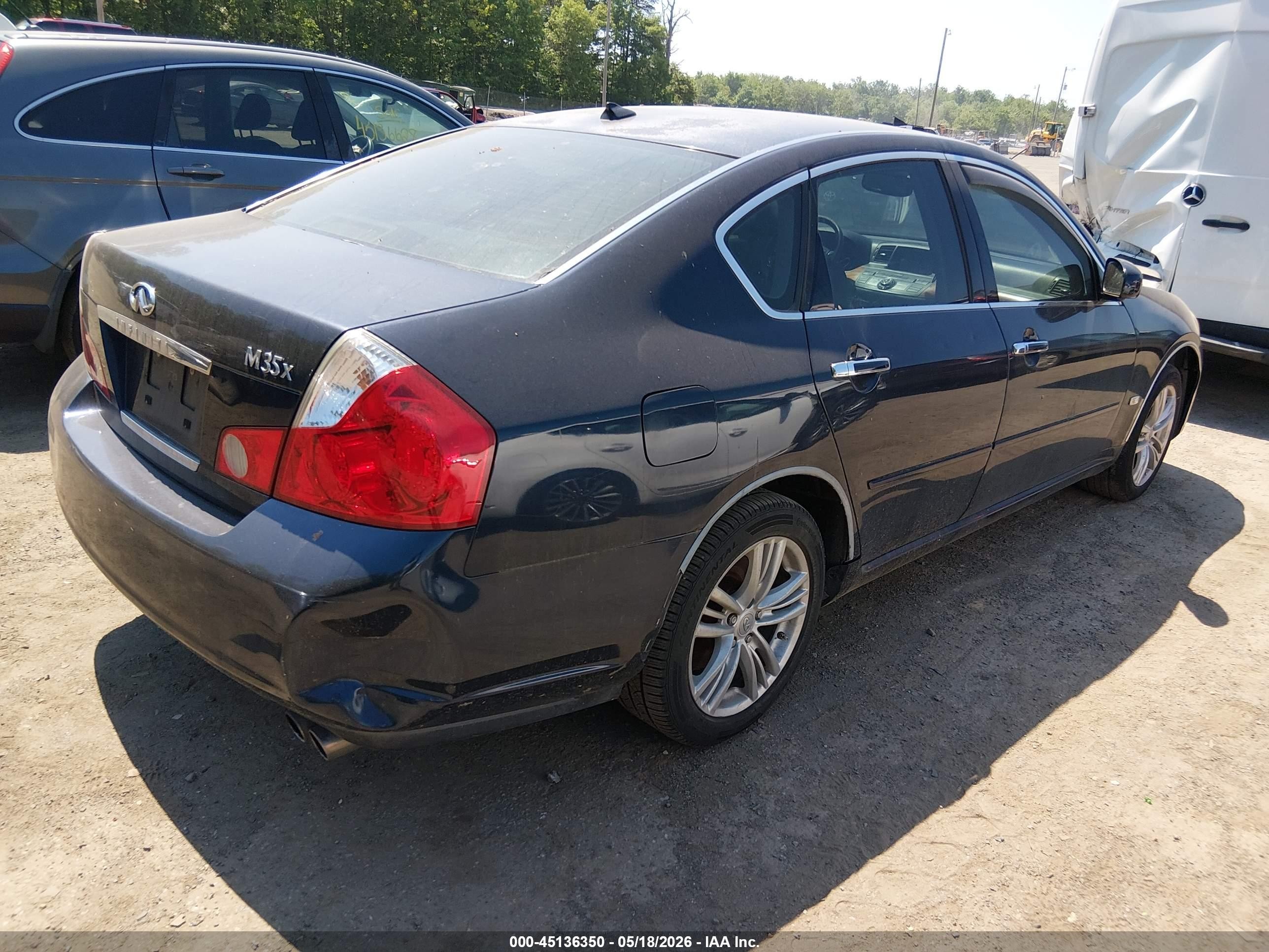 2007 Infiniti M35x   Blue vin: JNKAY01F07M453312