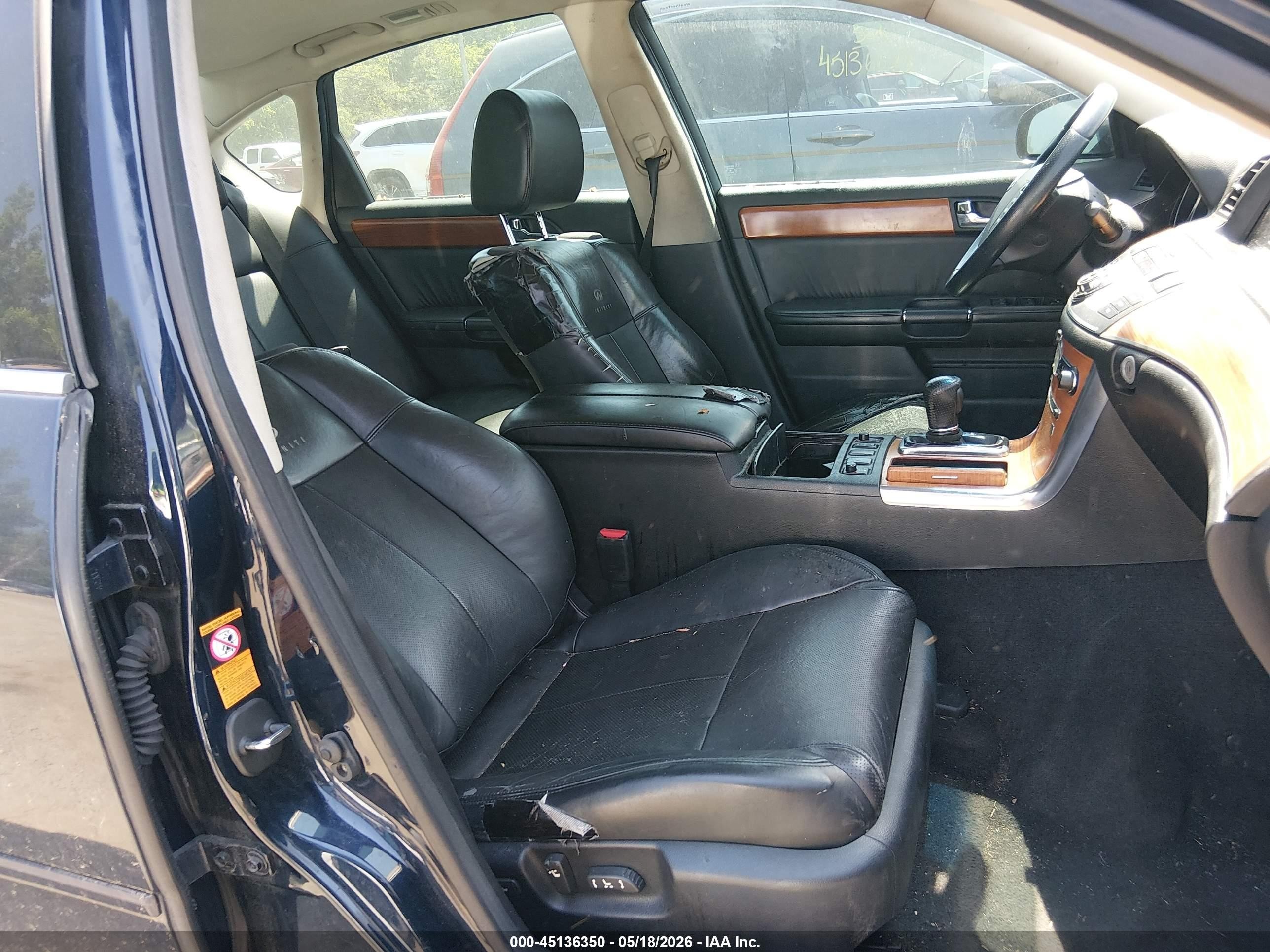 2007 Infiniti M35x   Blue vin: JNKAY01F07M453312