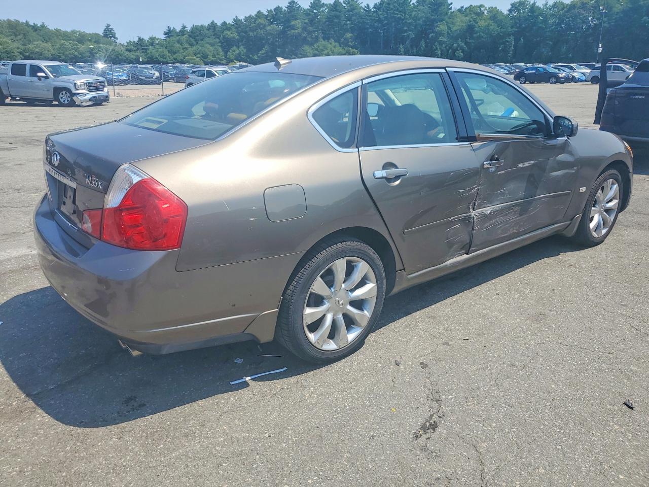 2007 Infiniti M35 X Brown vin: JNKAY01F07M456341