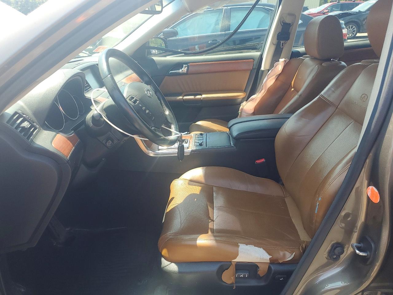 2007 Infiniti M35 X Brown vin: JNKAY01F07M456341