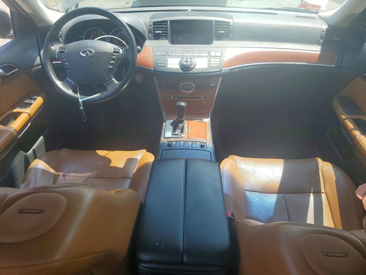 2007 Infiniti M35 X Brown vin: JNKAY01F07M456341