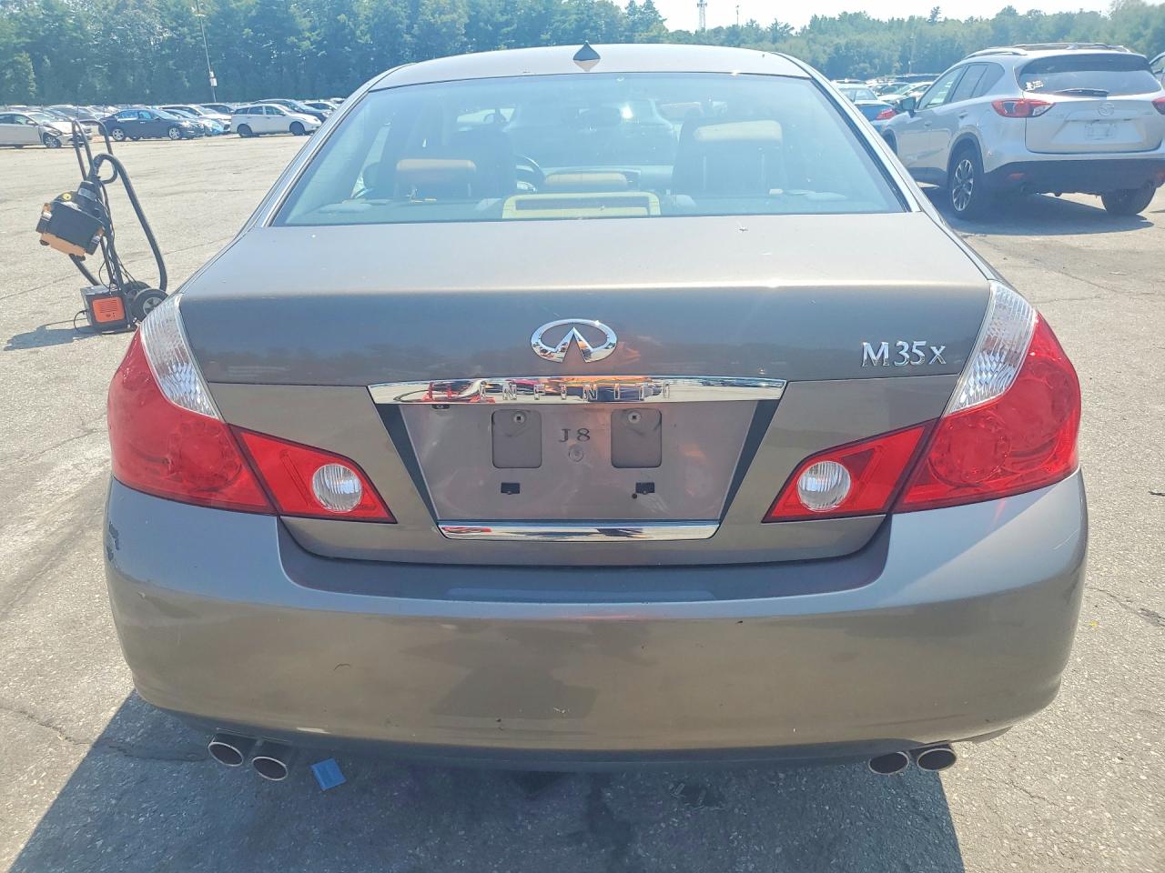 2007 Infiniti M35 X Brown vin: JNKAY01F07M456341