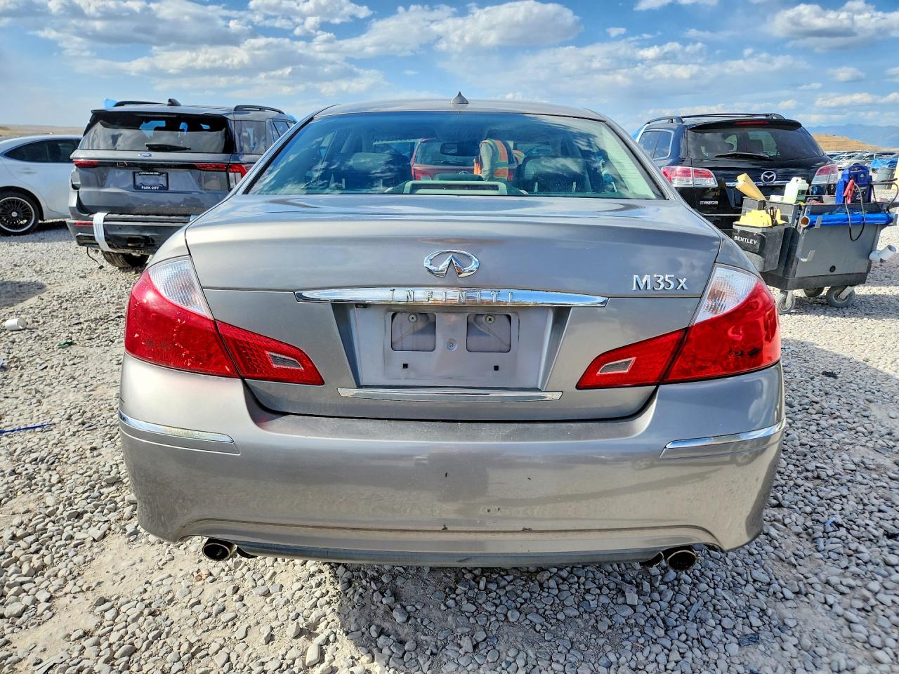 2008 Infiniti M35 X Gray vin: JNKAY01F08M650627