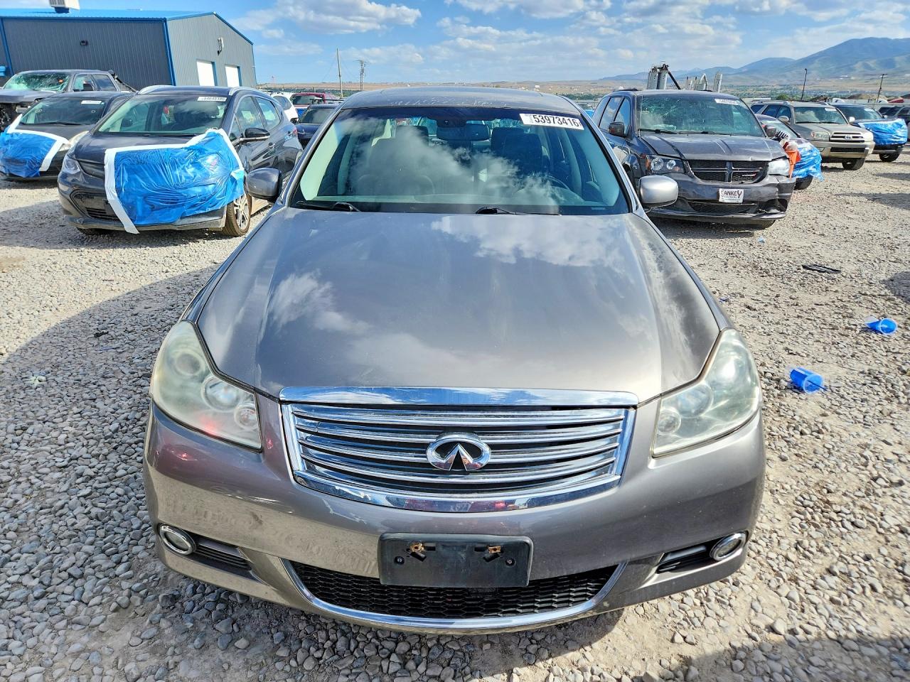 2008 Infiniti M35 X Gray vin: JNKAY01F08M650627