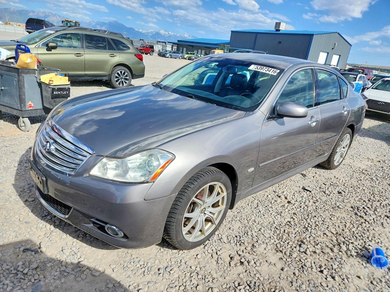 2008 Infiniti M35 X Gray vin: JNKAY01F08M650627