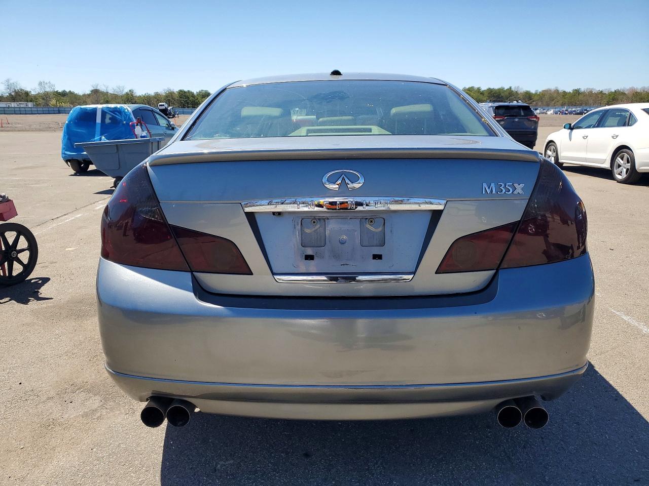 2006 Infiniti M35 Base Gray vin: JNKAY01F16M254512