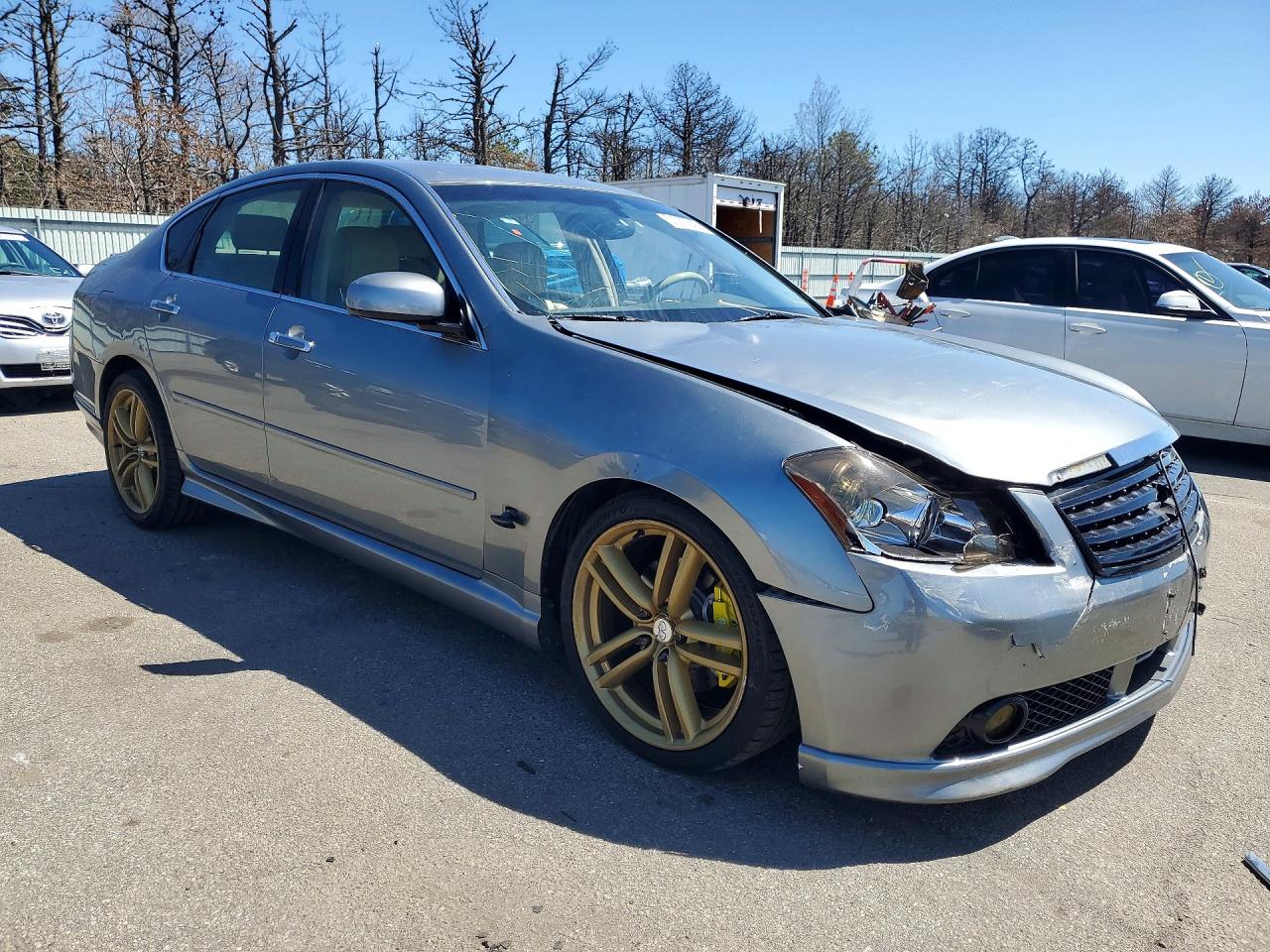 2006 Infiniti M35 Base Gray vin: JNKAY01F16M254512