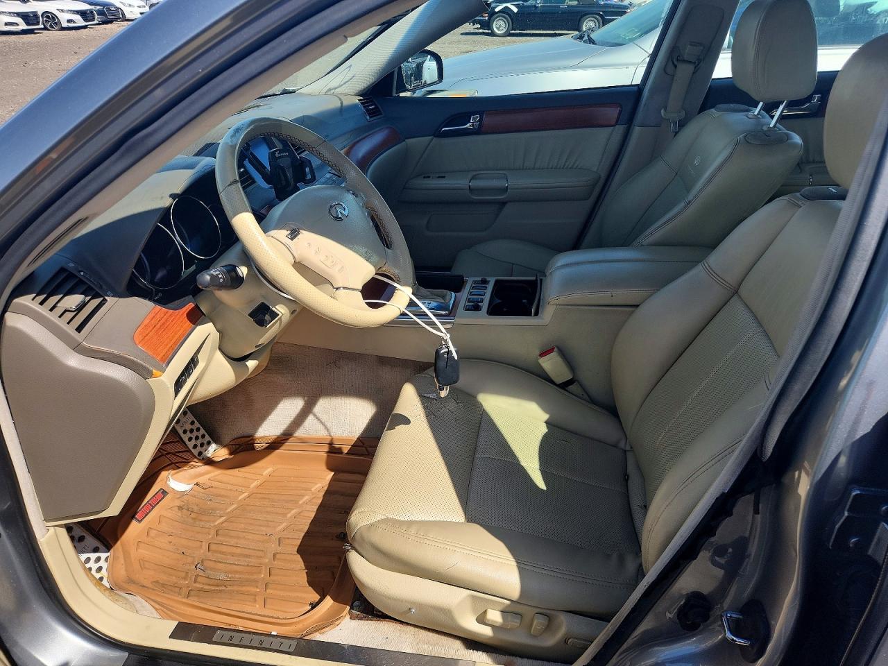2006 Infiniti M35 Base Gray vin: JNKAY01F16M254512