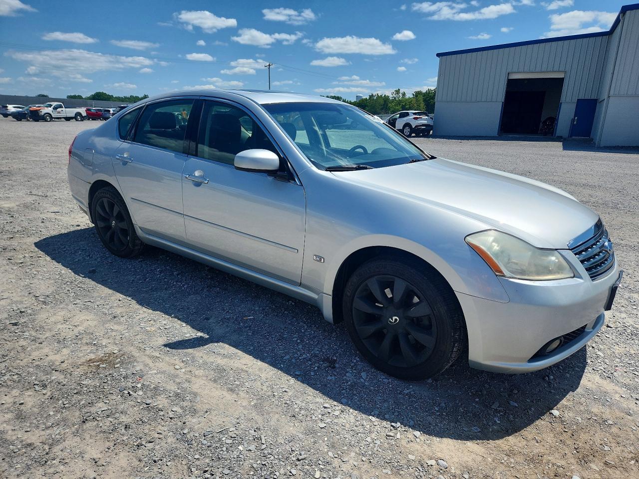 2007 Infiniti M35 X Silver vin: JNKAY01F17M450581