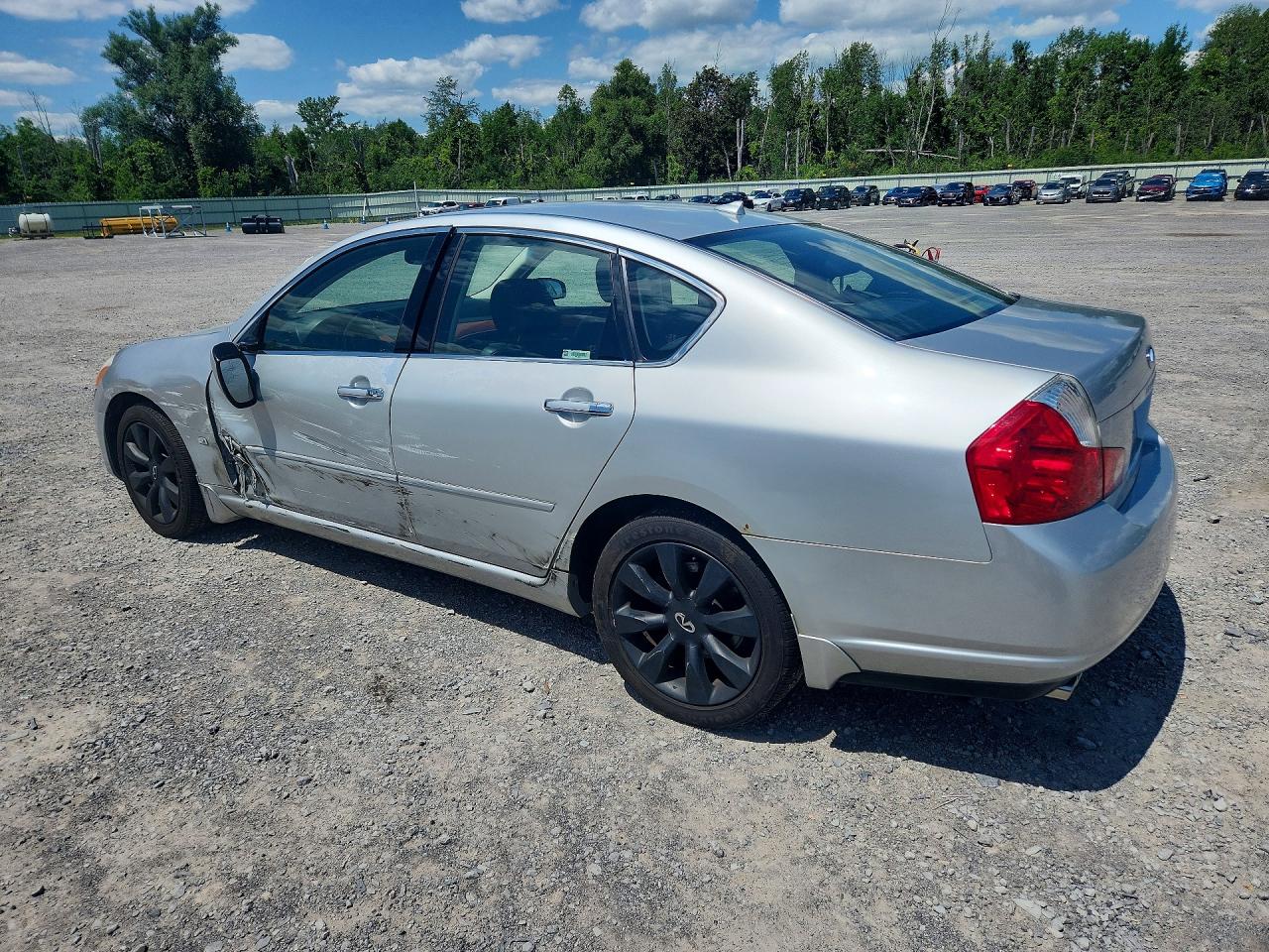 2007 Infiniti M35 X Silver vin: JNKAY01F17M450581