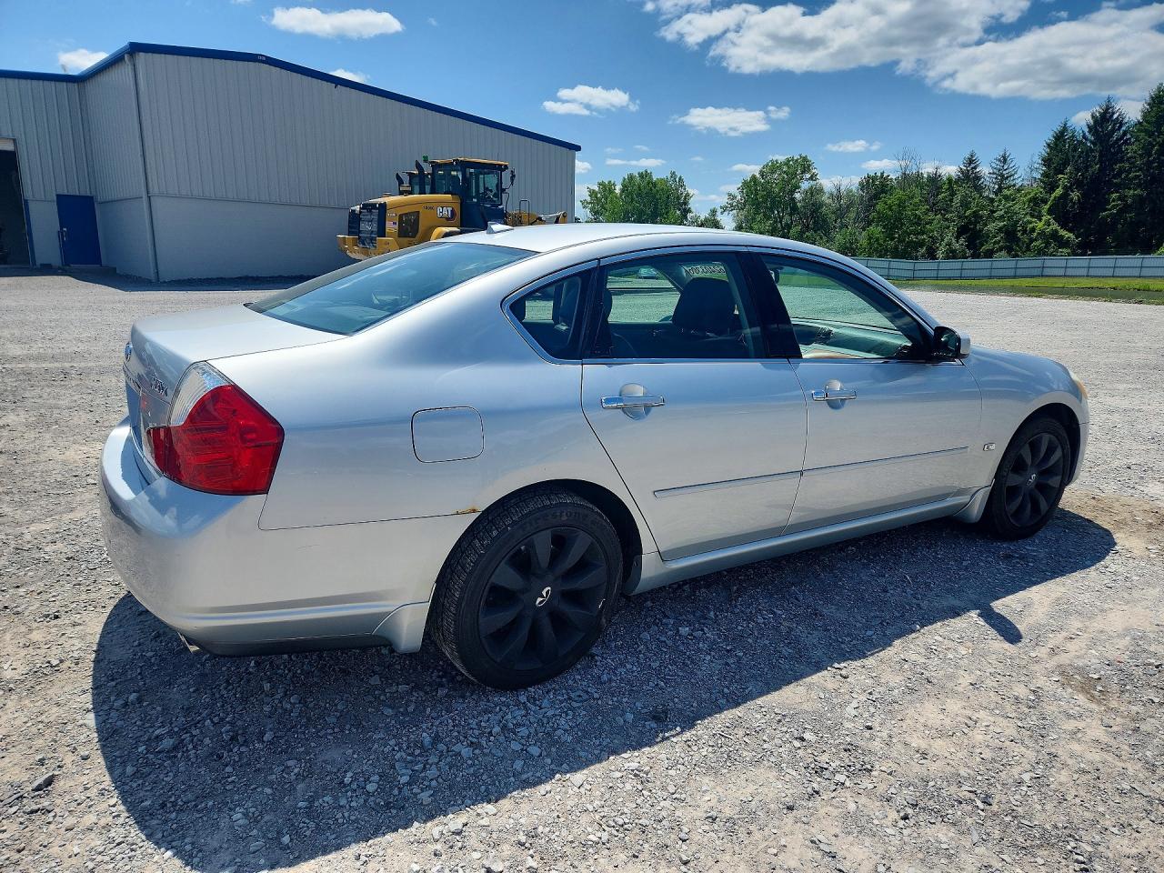 2007 Infiniti M35 X Silver vin: JNKAY01F17M450581