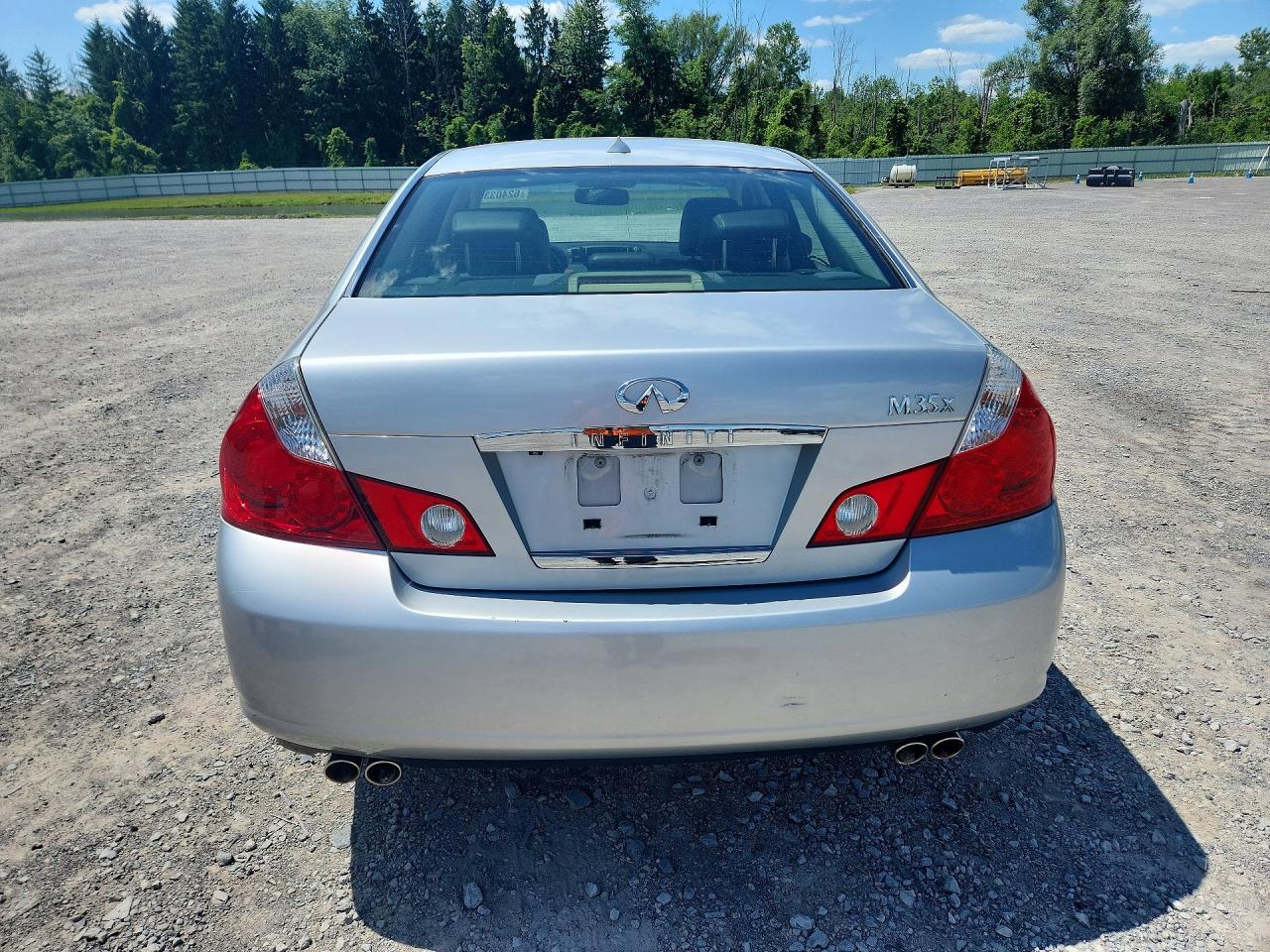 2007 Infiniti M35 X Silver vin: JNKAY01F17M450581
