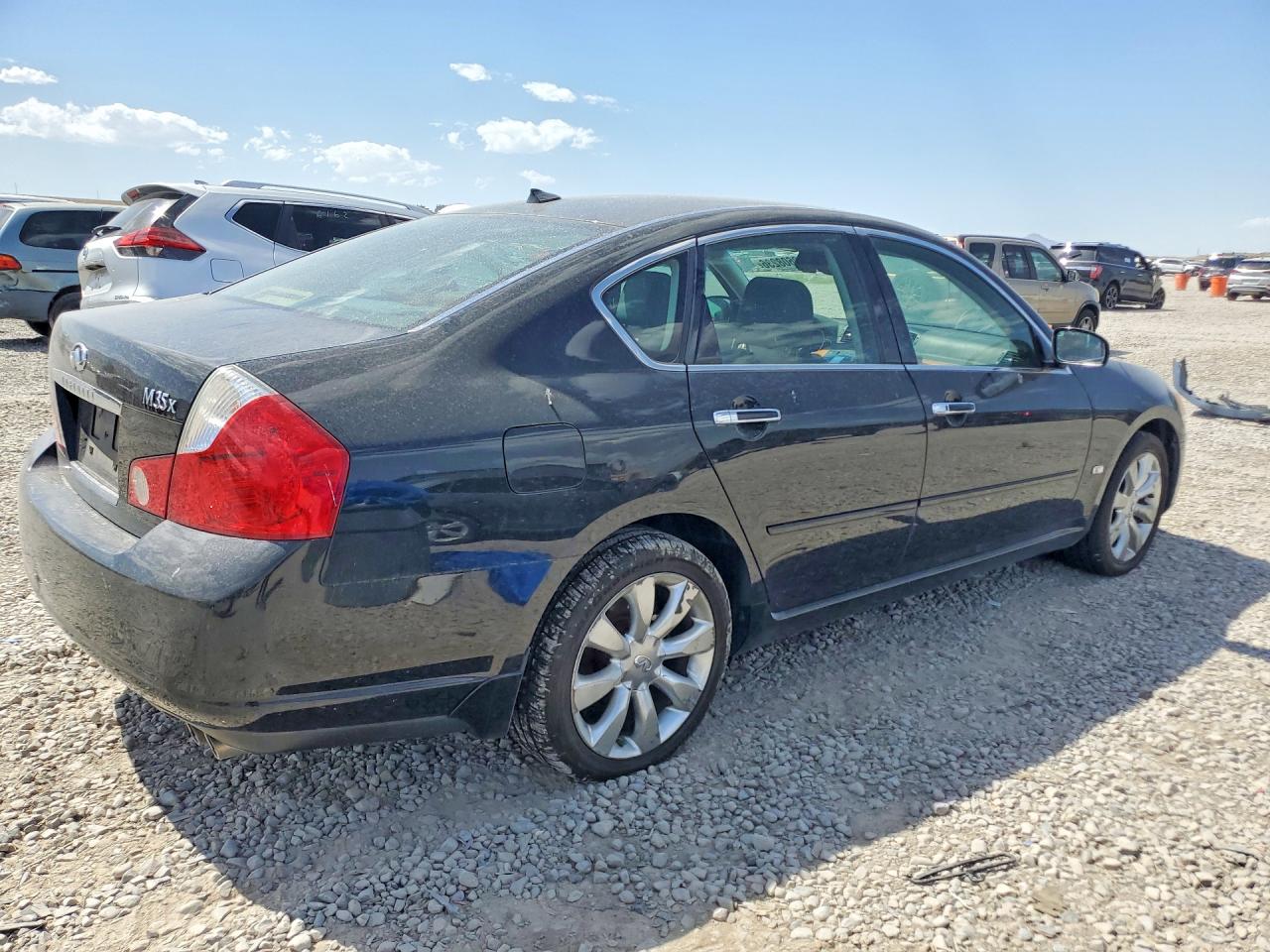 2007 Infiniti M35 X Black vin: JNKAY01F17M453027