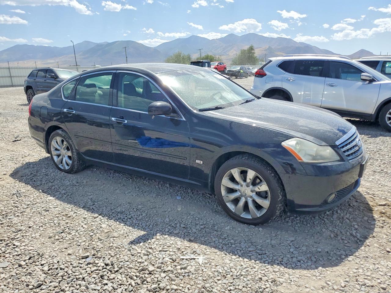 2007 Infiniti M35 X Black vin: JNKAY01F17M453027