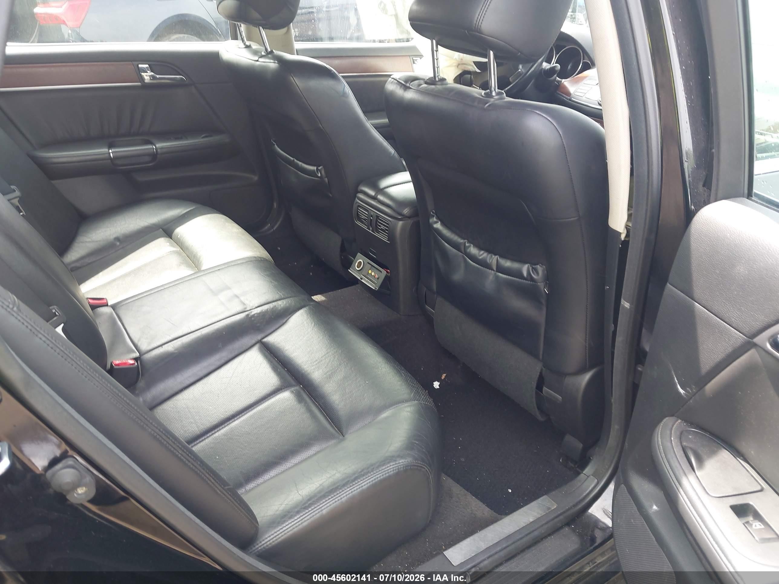 2008 Infiniti M35x Black vin: JNKAY01F18M652631