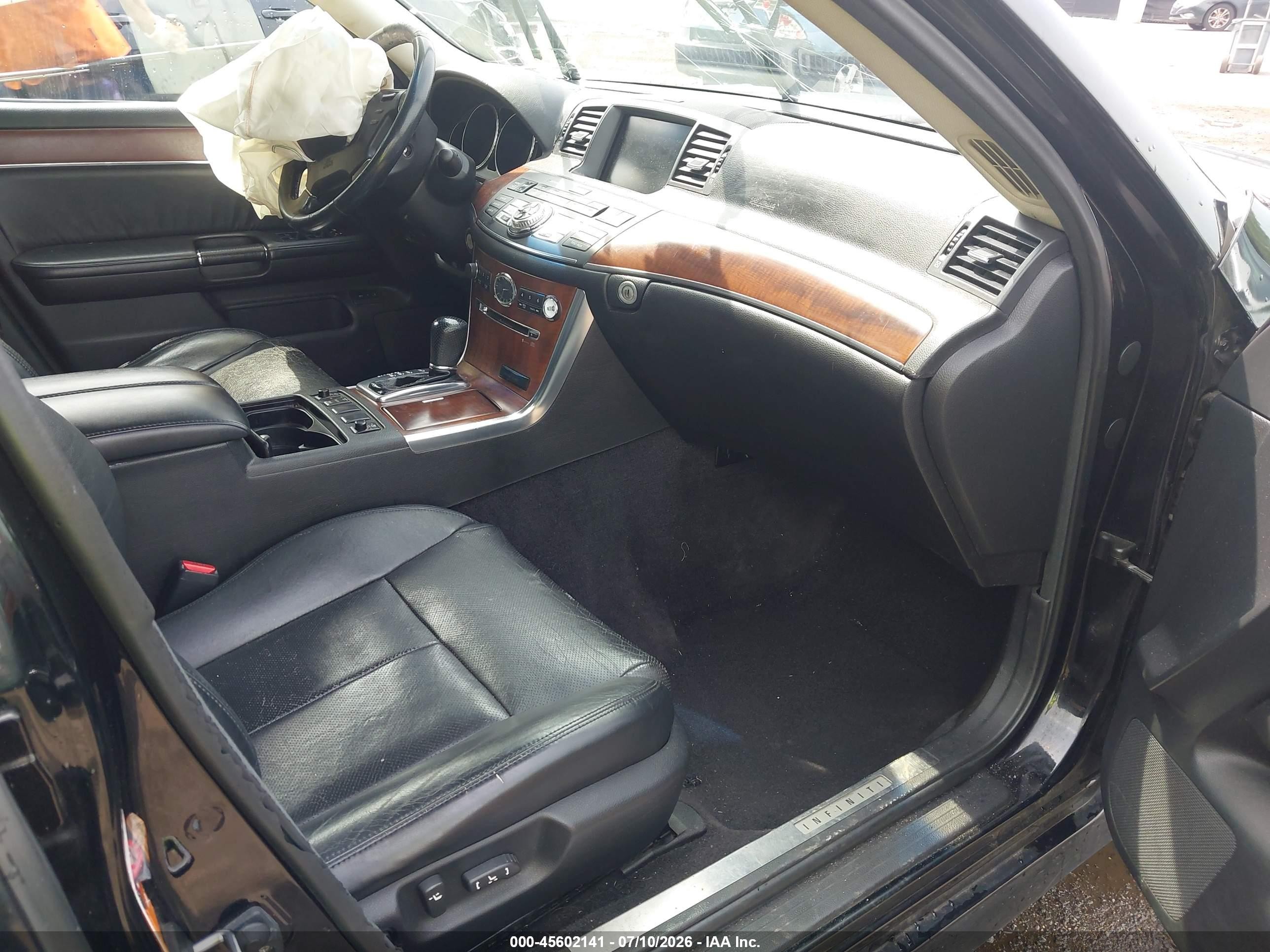 2008 Infiniti M35x Black vin: JNKAY01F18M652631