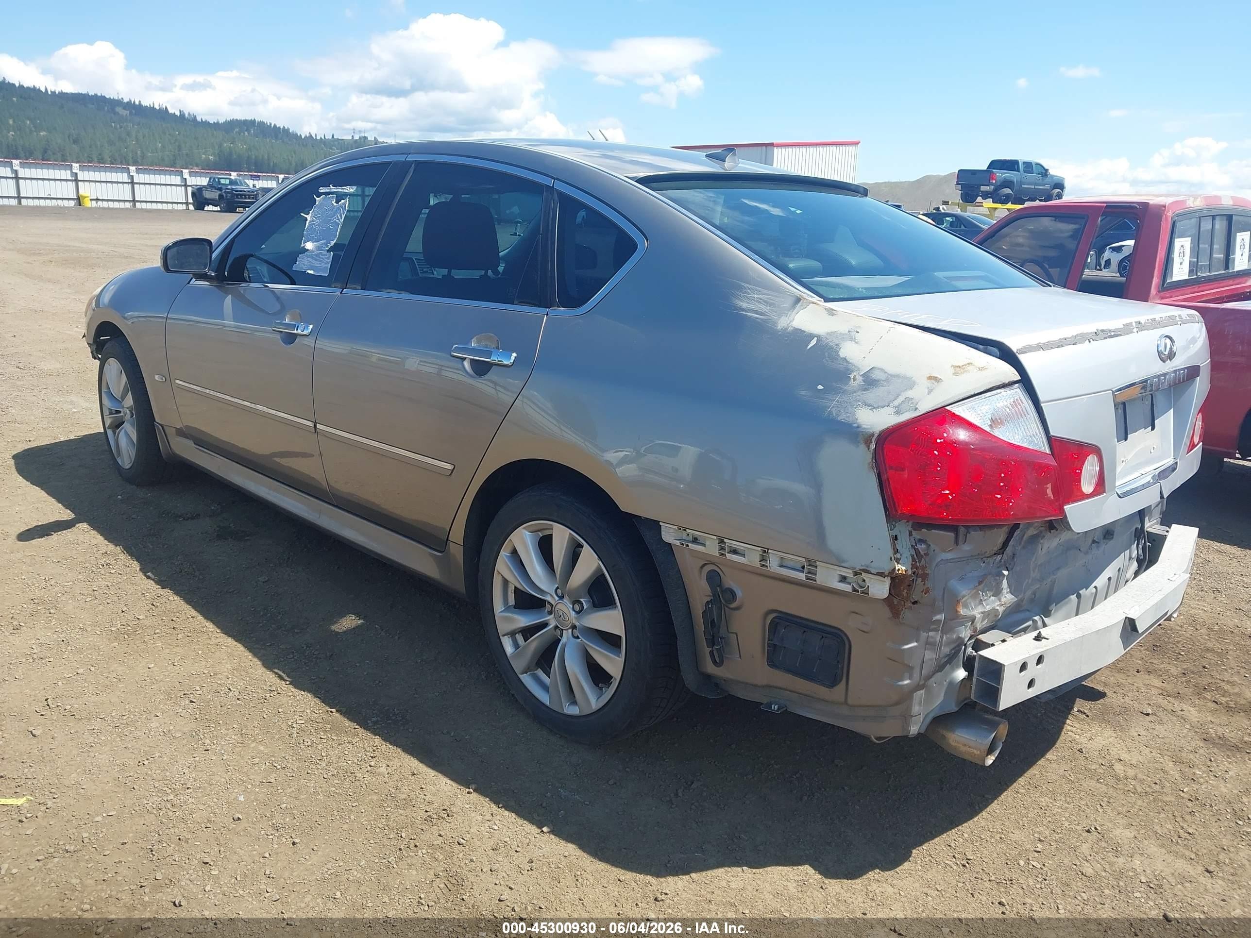 2008 Infiniti M35x   Gray vin: JNKAY01F18M655271