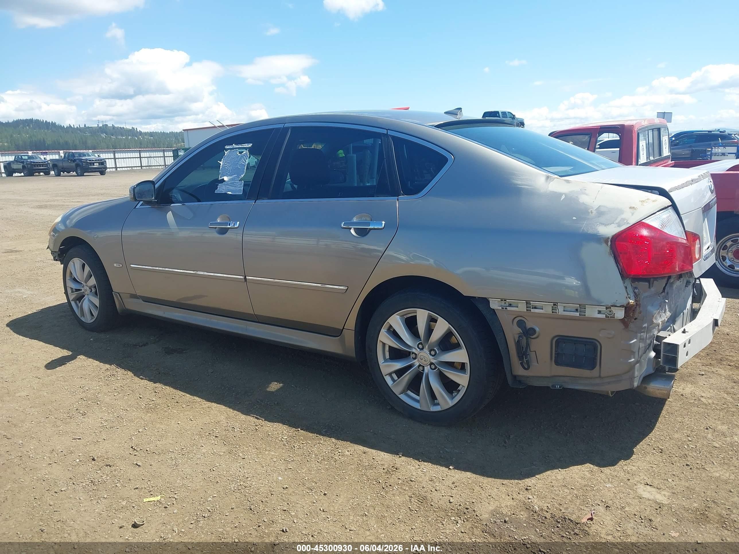 2008 Infiniti M35x   Gray vin: JNKAY01F18M655271