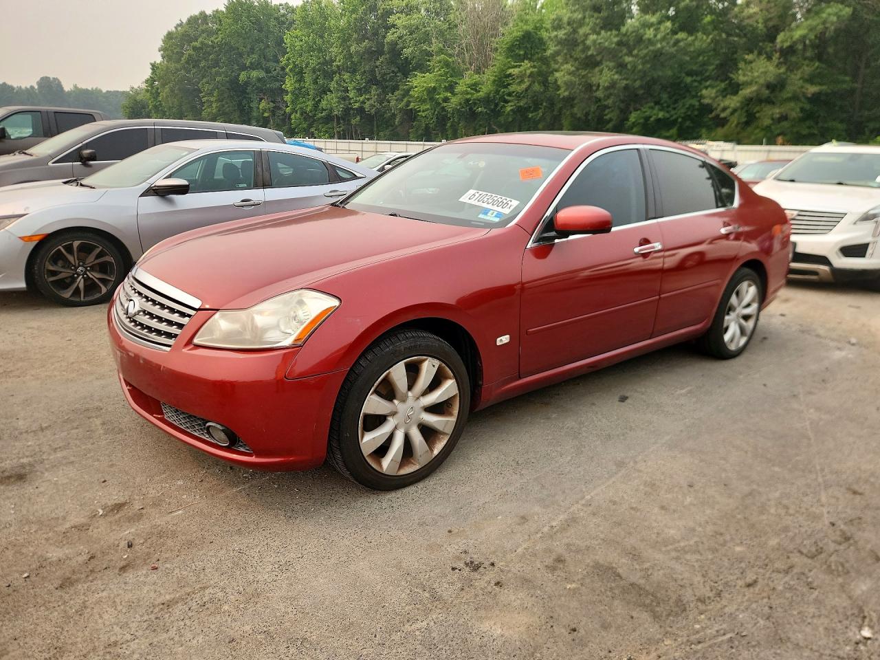 2006 Infiniti M35 Base Burgundy vin: JNKAY01F26M250792