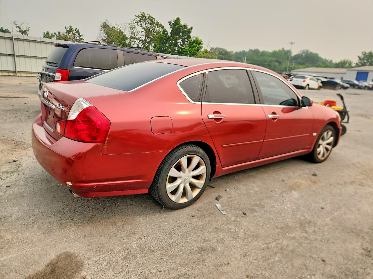 2006 Infiniti M35 Base Burgundy vin: JNKAY01F26M250792