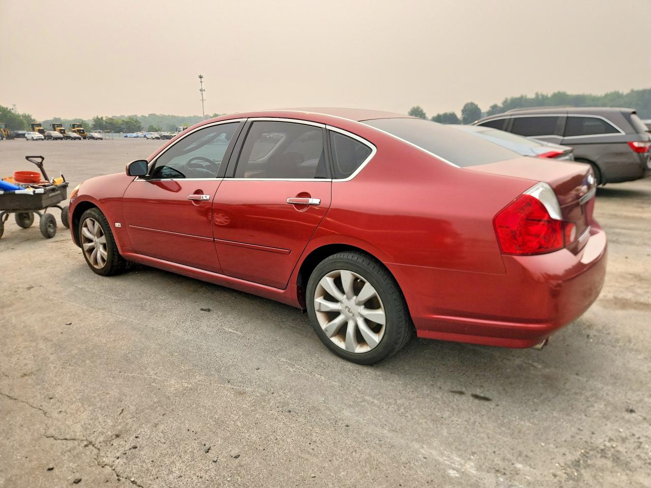 2006 Infiniti M35 Base Burgundy vin: JNKAY01F26M250792