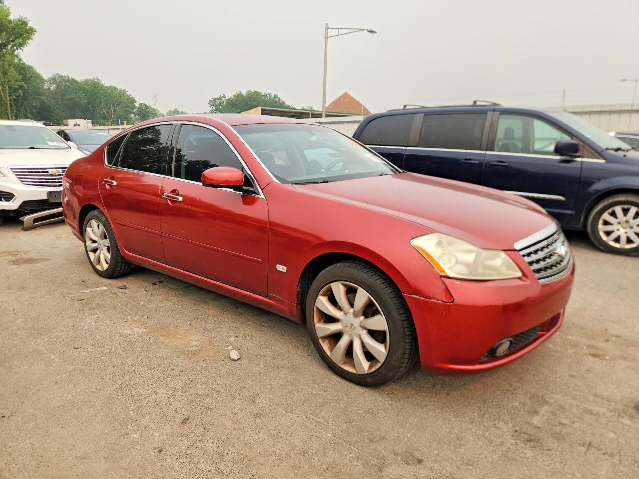 2006 Infiniti M35 Base Burgundy vin: JNKAY01F26M250792