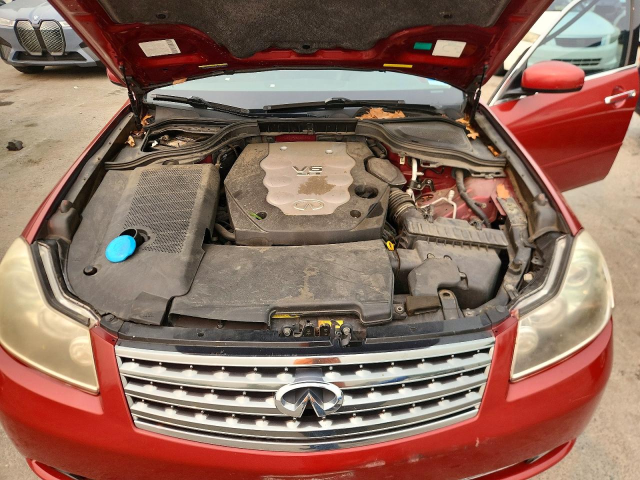 2006 Infiniti M35 Base Burgundy vin: JNKAY01F26M250792