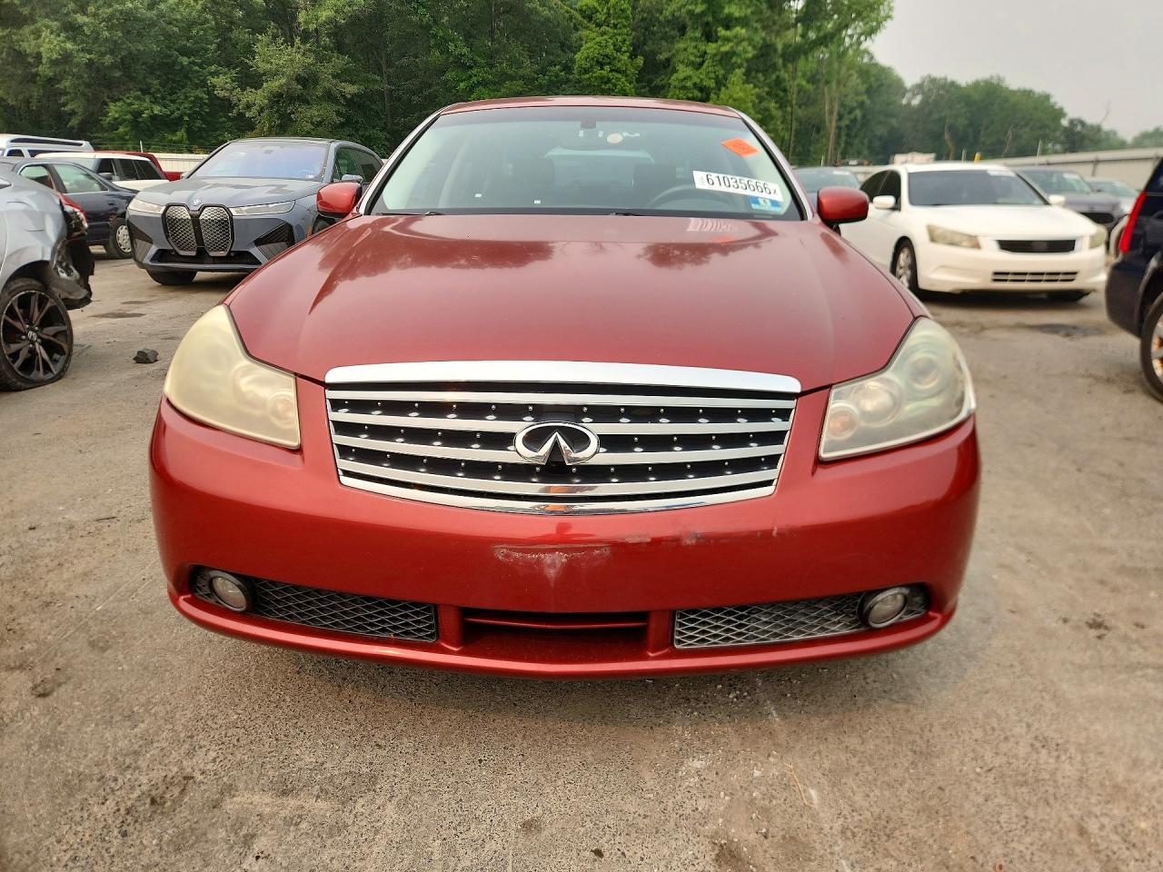2006 Infiniti M35 Base Burgundy vin: JNKAY01F26M250792