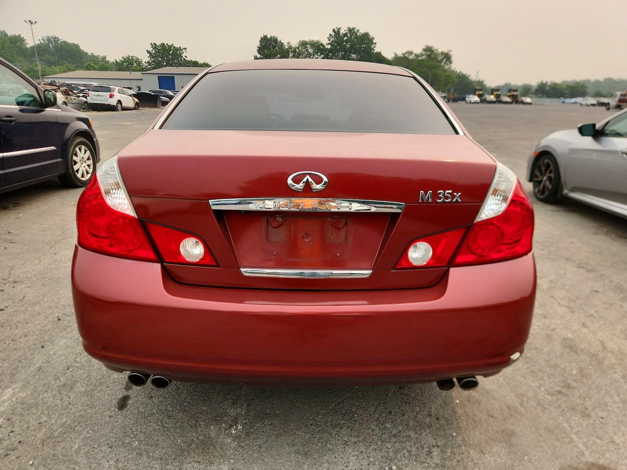 2006 Infiniti M35 Base Burgundy vin: JNKAY01F26M250792