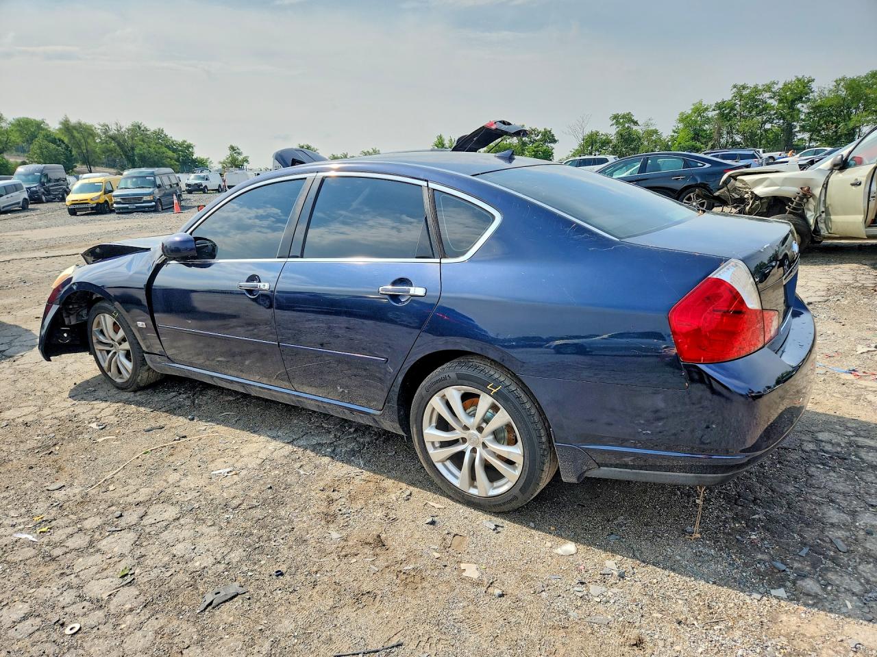 2006 Infiniti M35 Base Blue vin: JNKAY01F26M250985