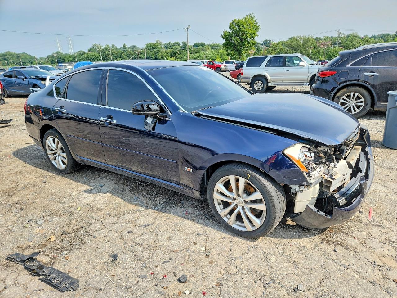 2006 Infiniti M35 Base Blue vin: JNKAY01F26M250985