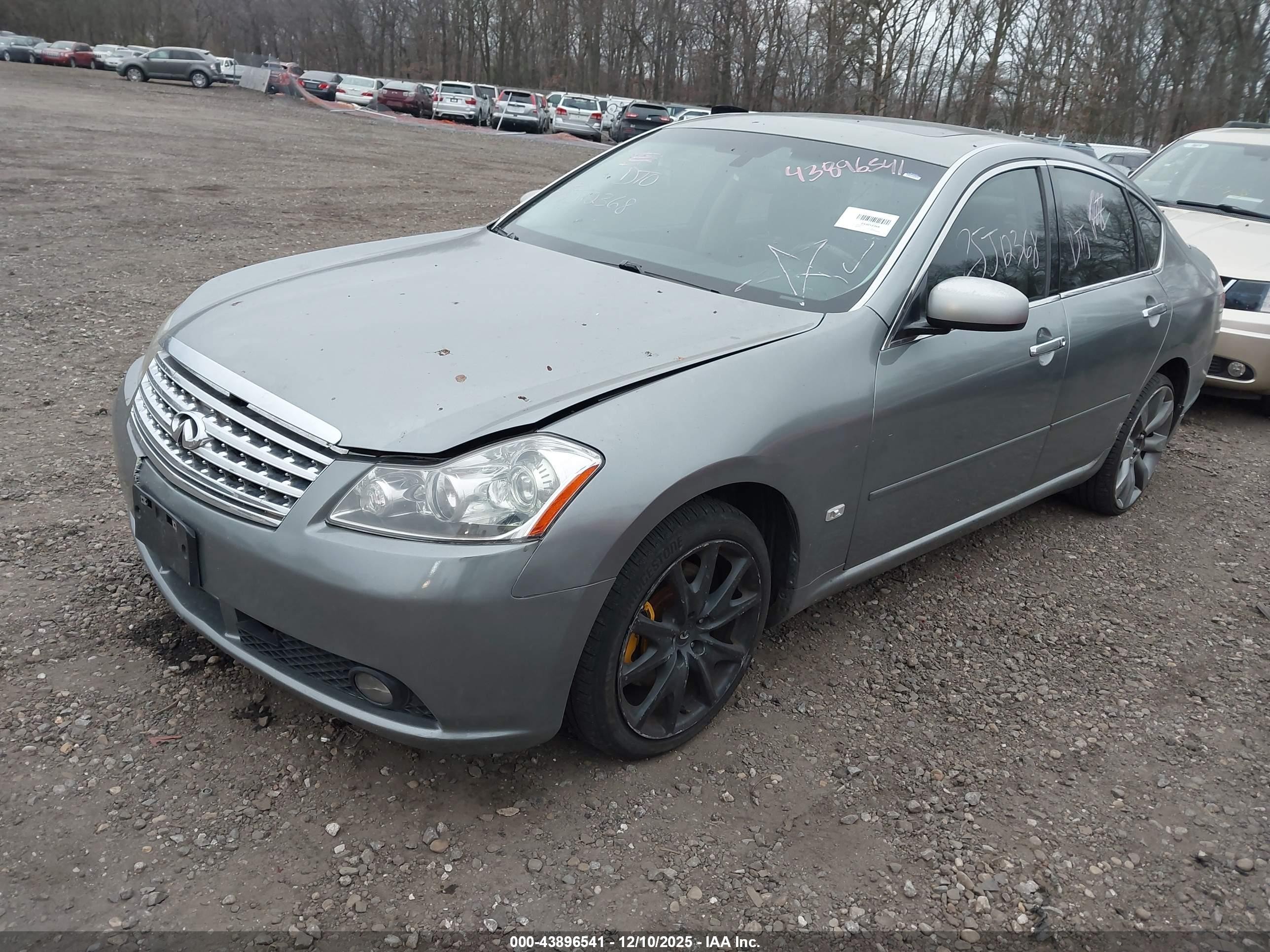 2006 Infiniti M35x Gray vin: JNKAY01F26M253949