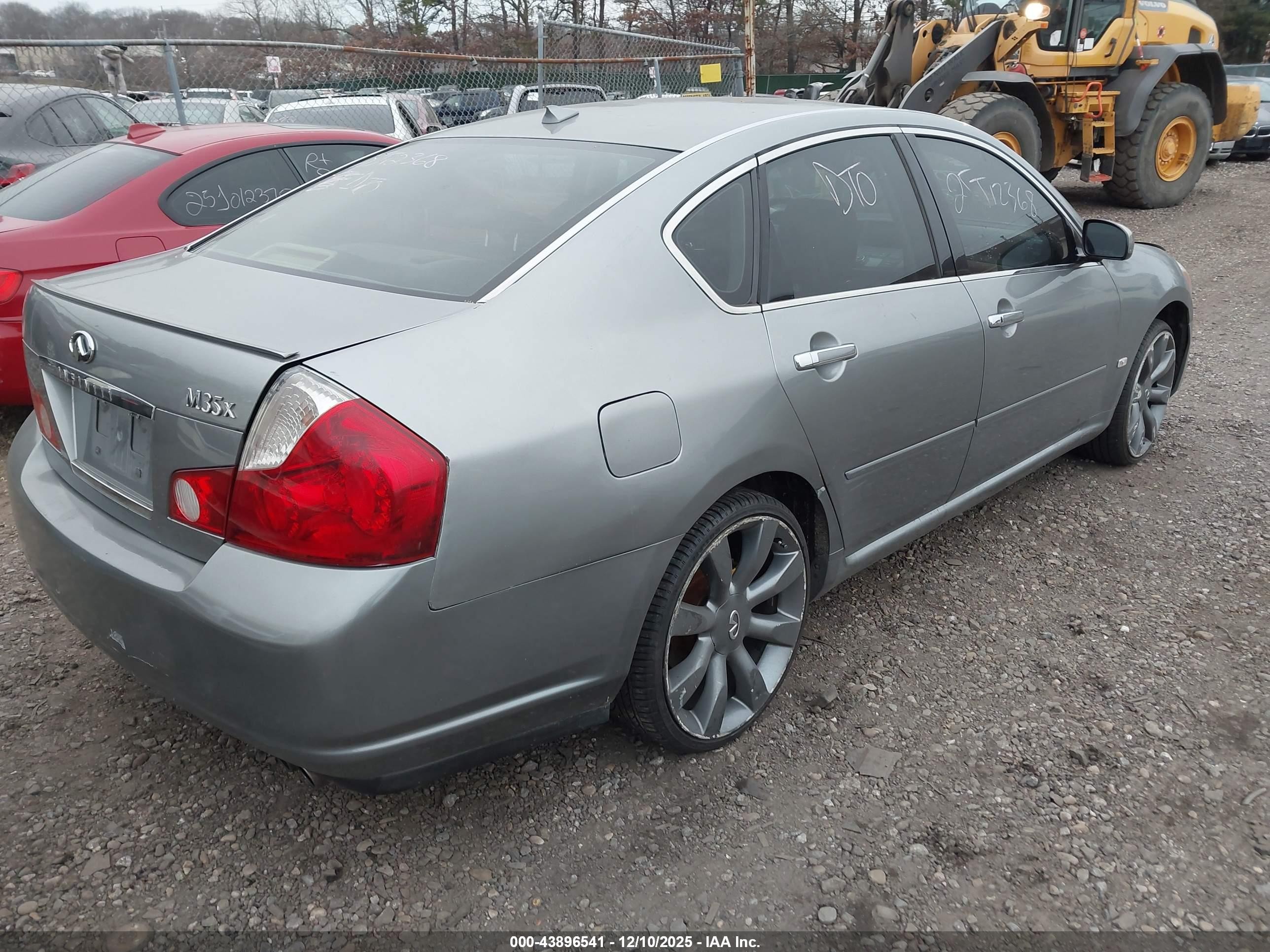 2006 Infiniti M35x Gray vin: JNKAY01F26M253949