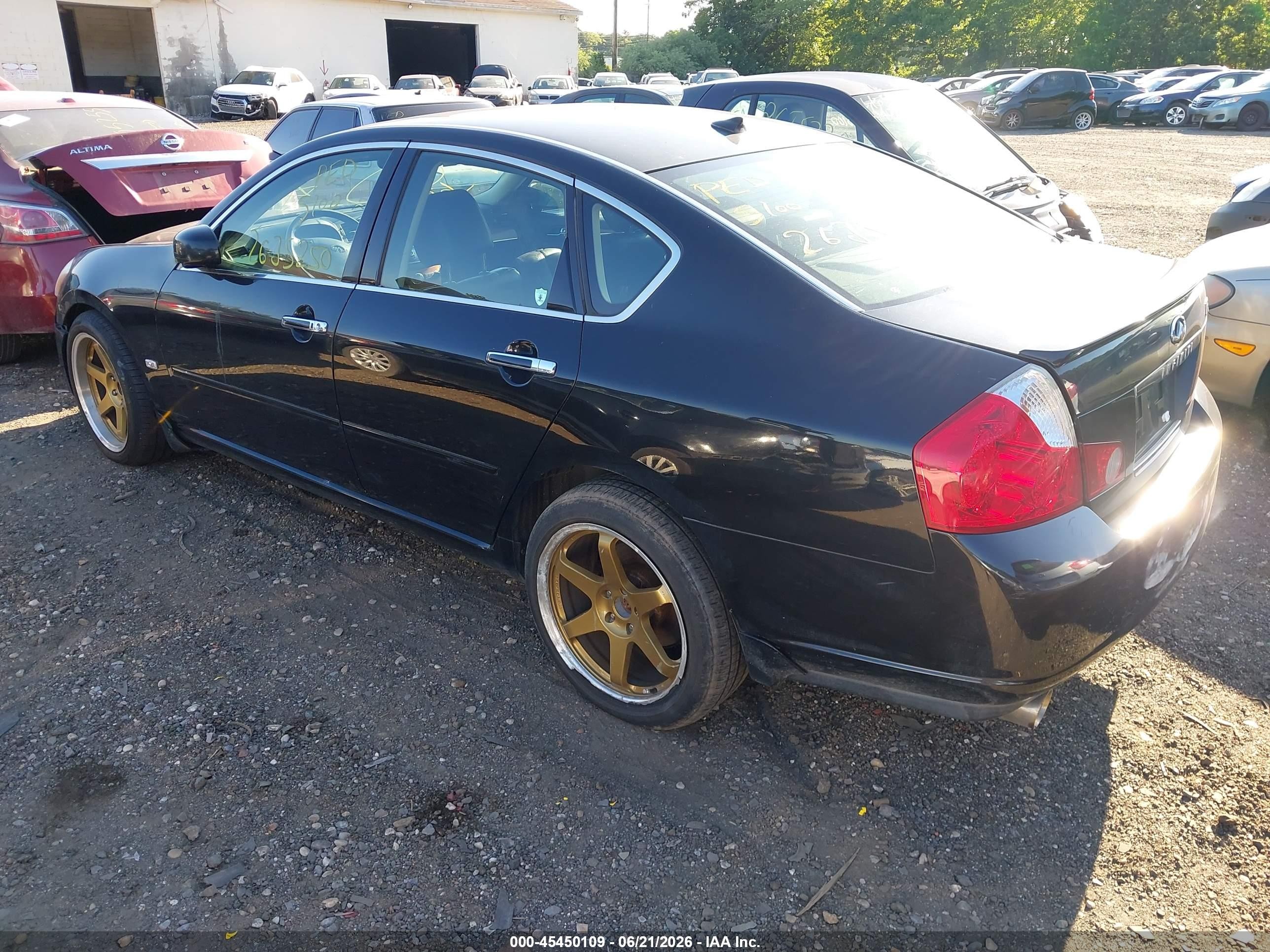 2007 Infiniti M35x   Black vin: JNKAY01F27M457927