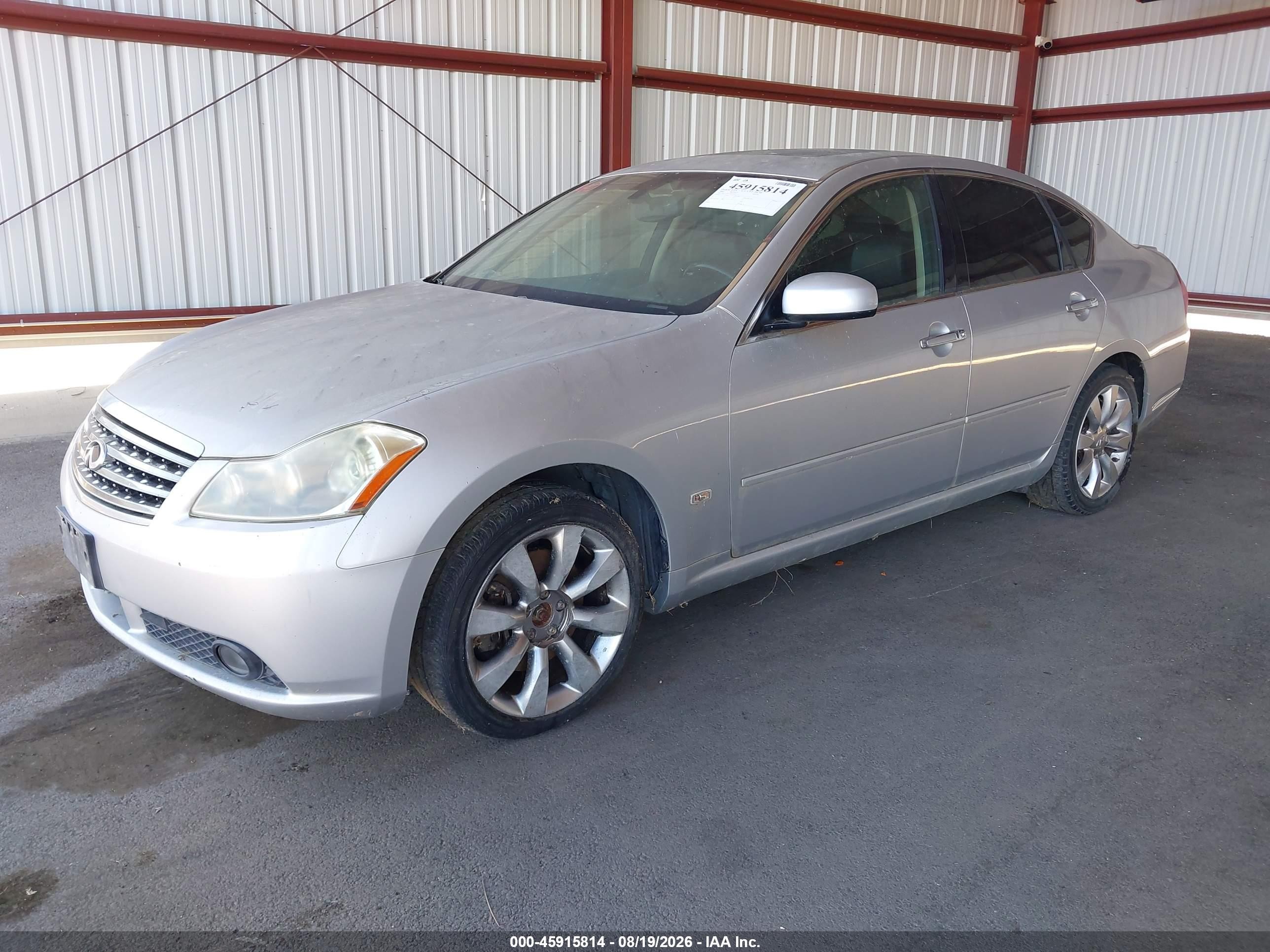 2006 Infiniti M35x   Серебряный vin: JNKAY01F36M250221