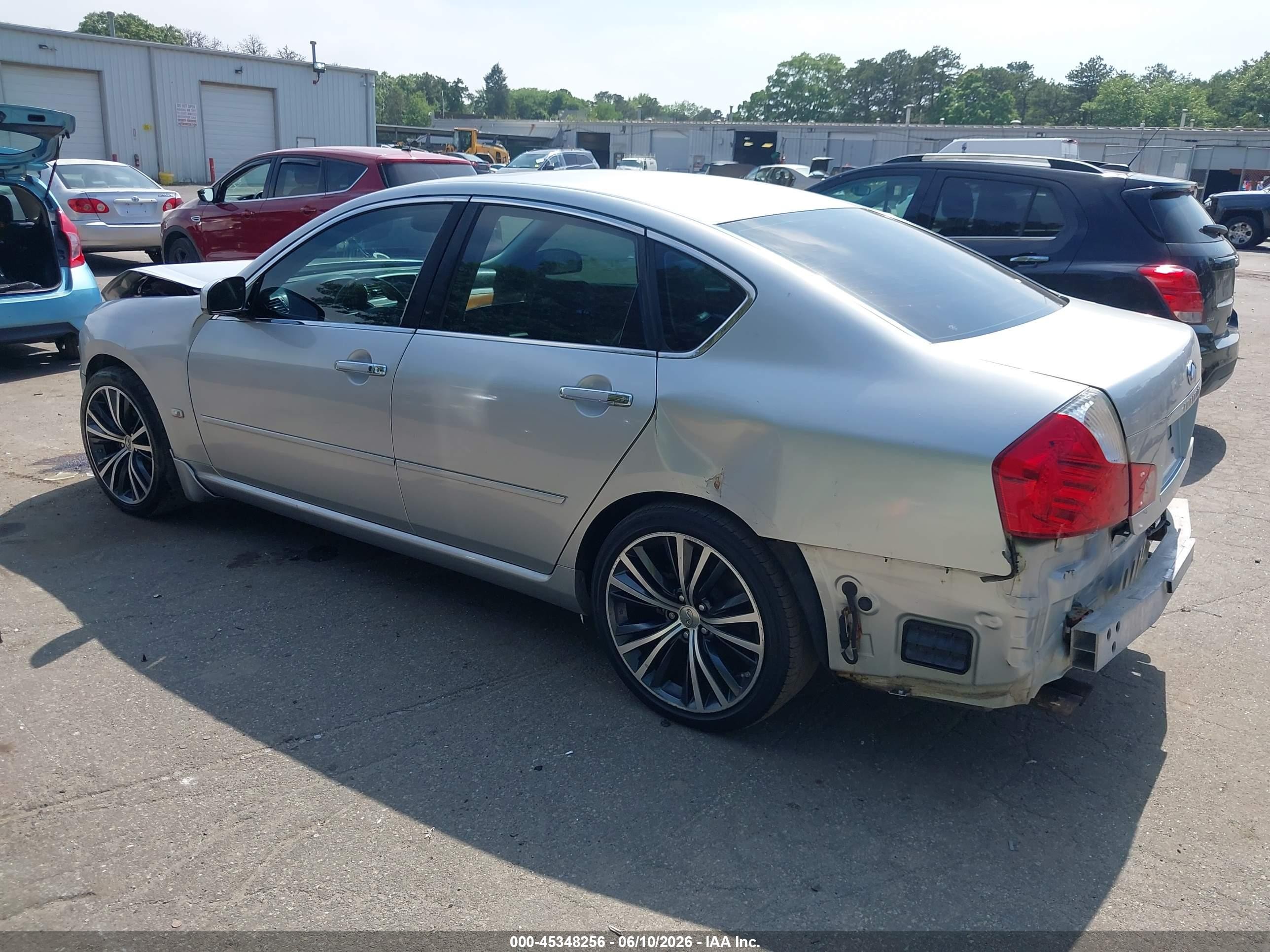 2006 Infiniti M35x   Silver vin: JNKAY01F36M251076