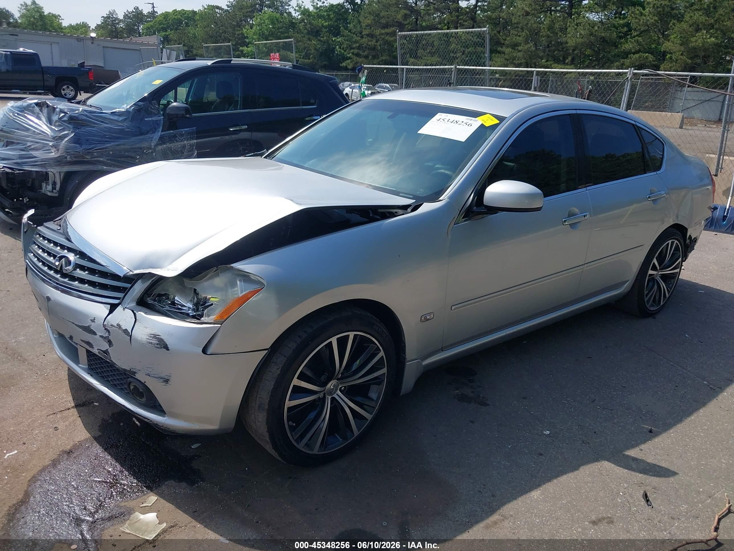2006 Infiniti M35x   Silver vin: JNKAY01F36M251076