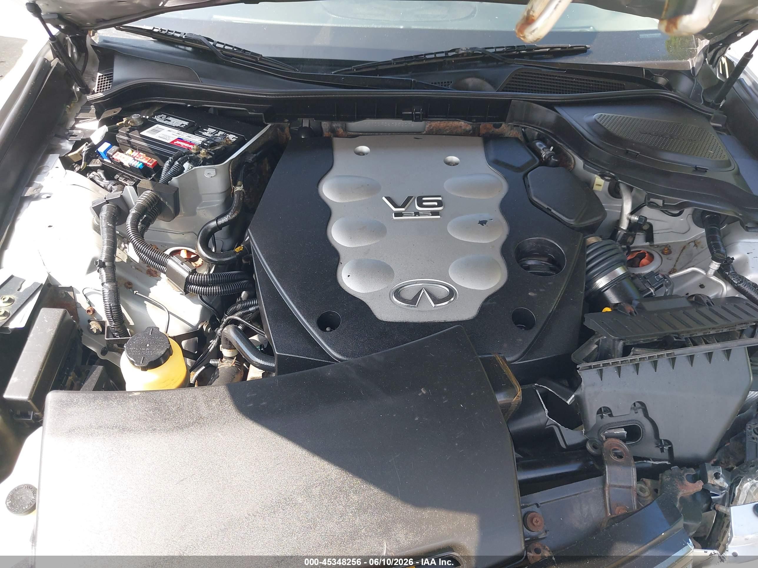 2006 Infiniti M35x   Silver vin: JNKAY01F36M251076