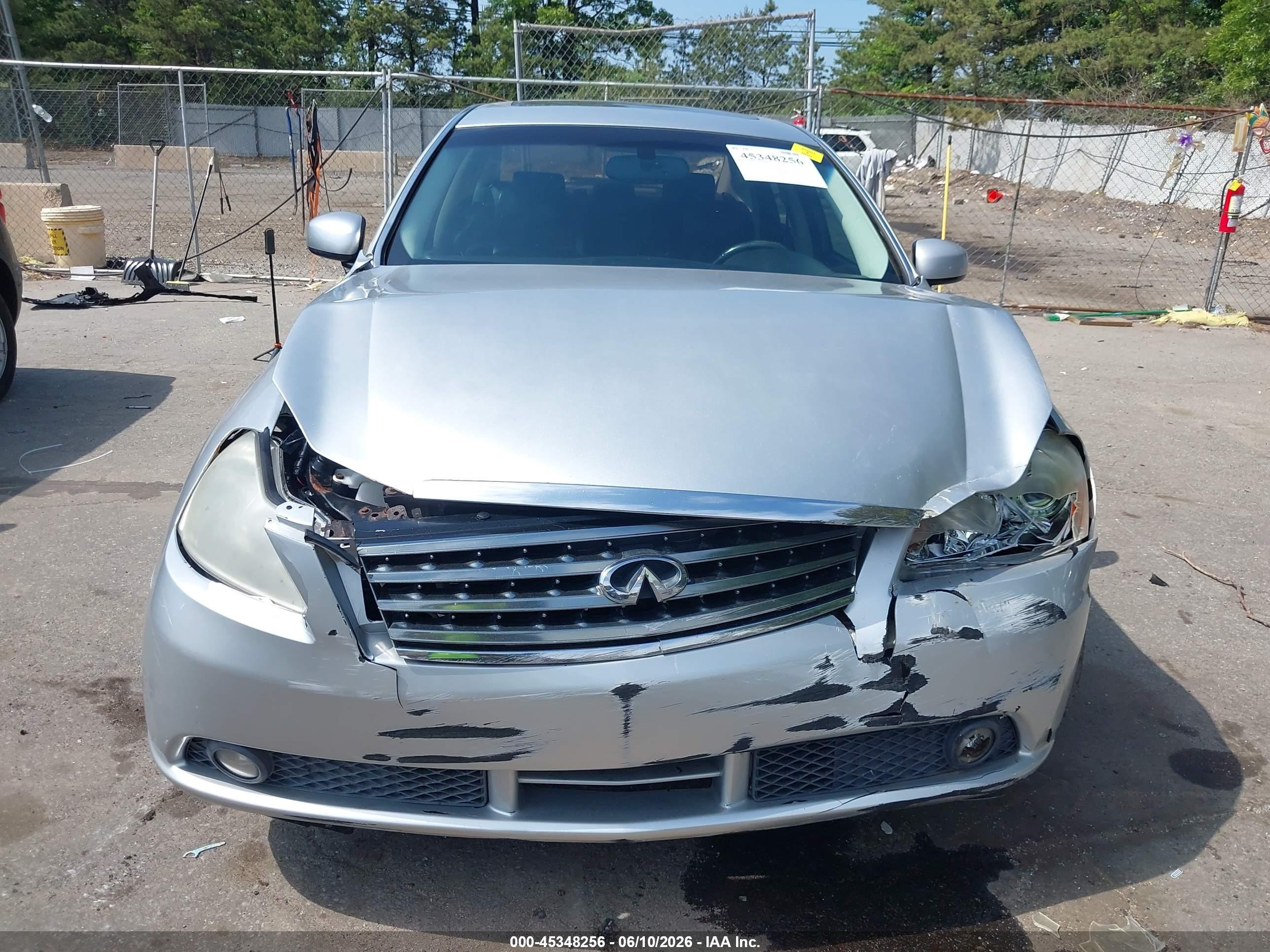 2006 Infiniti M35x   Silver vin: JNKAY01F36M251076