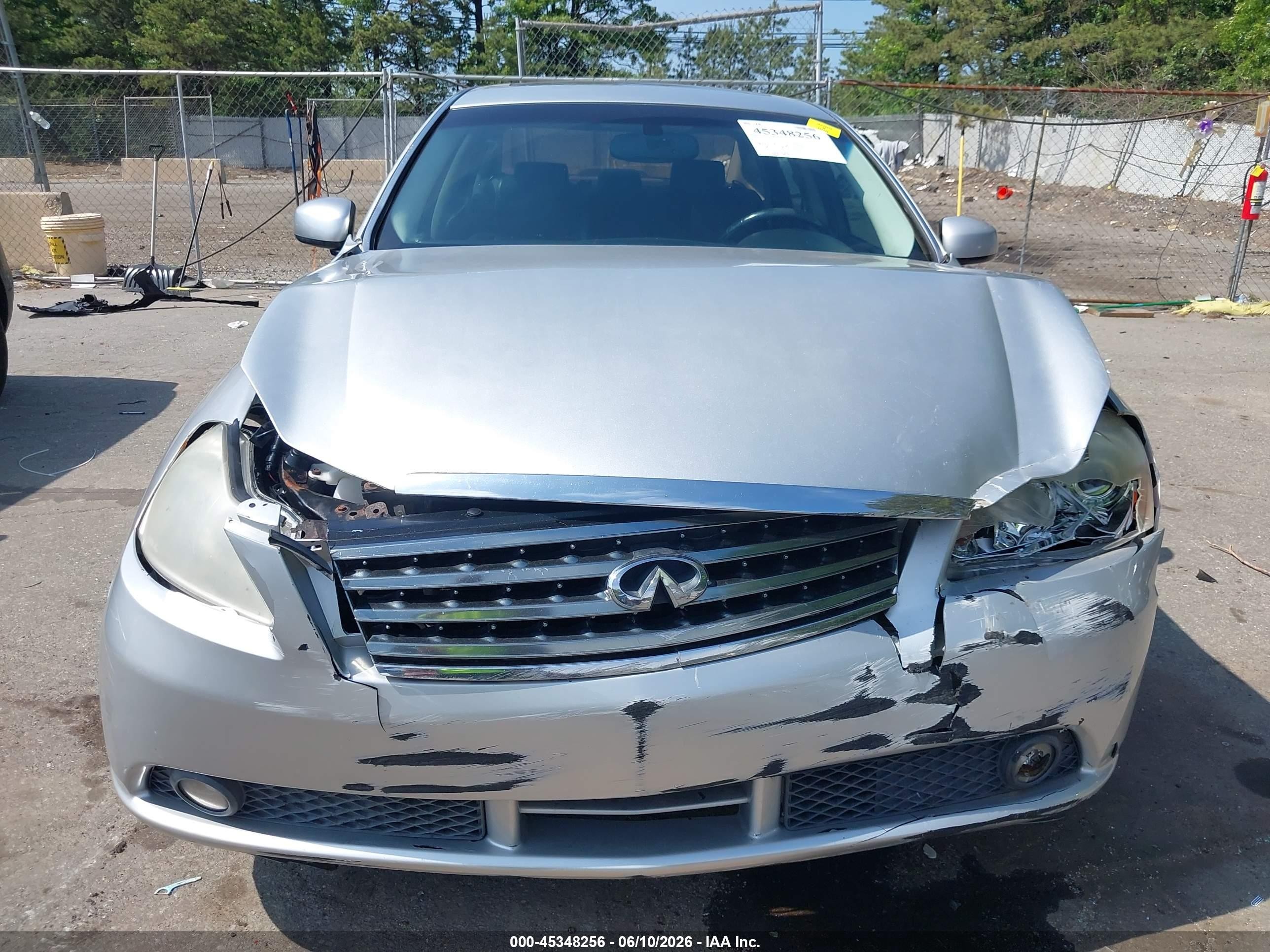 2006 Infiniti M35x   Silver vin: JNKAY01F36M251076