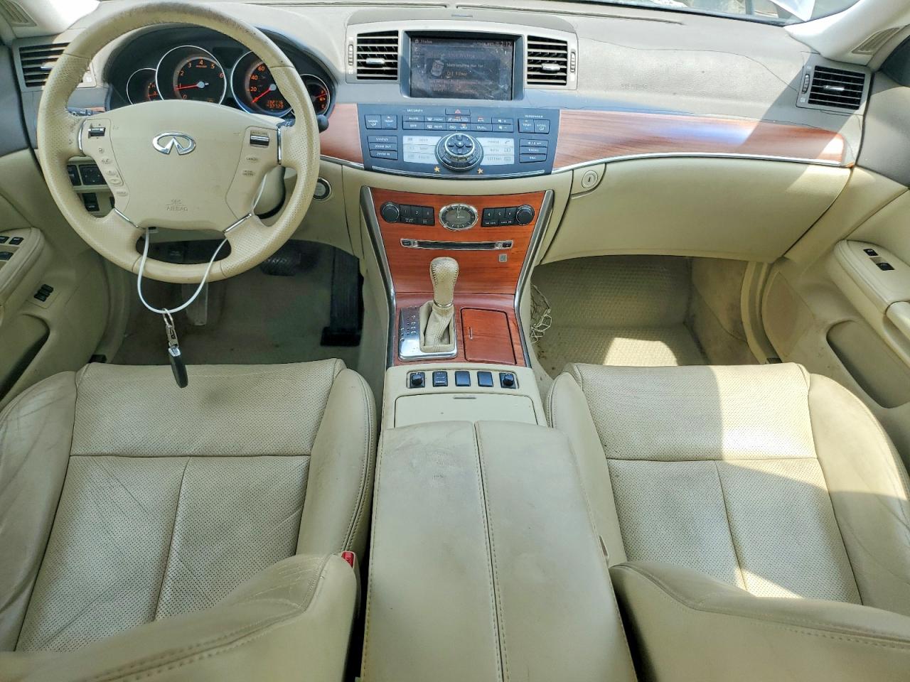 2007 Infiniti M35 X Silver vin: JNKAY01F37M454776