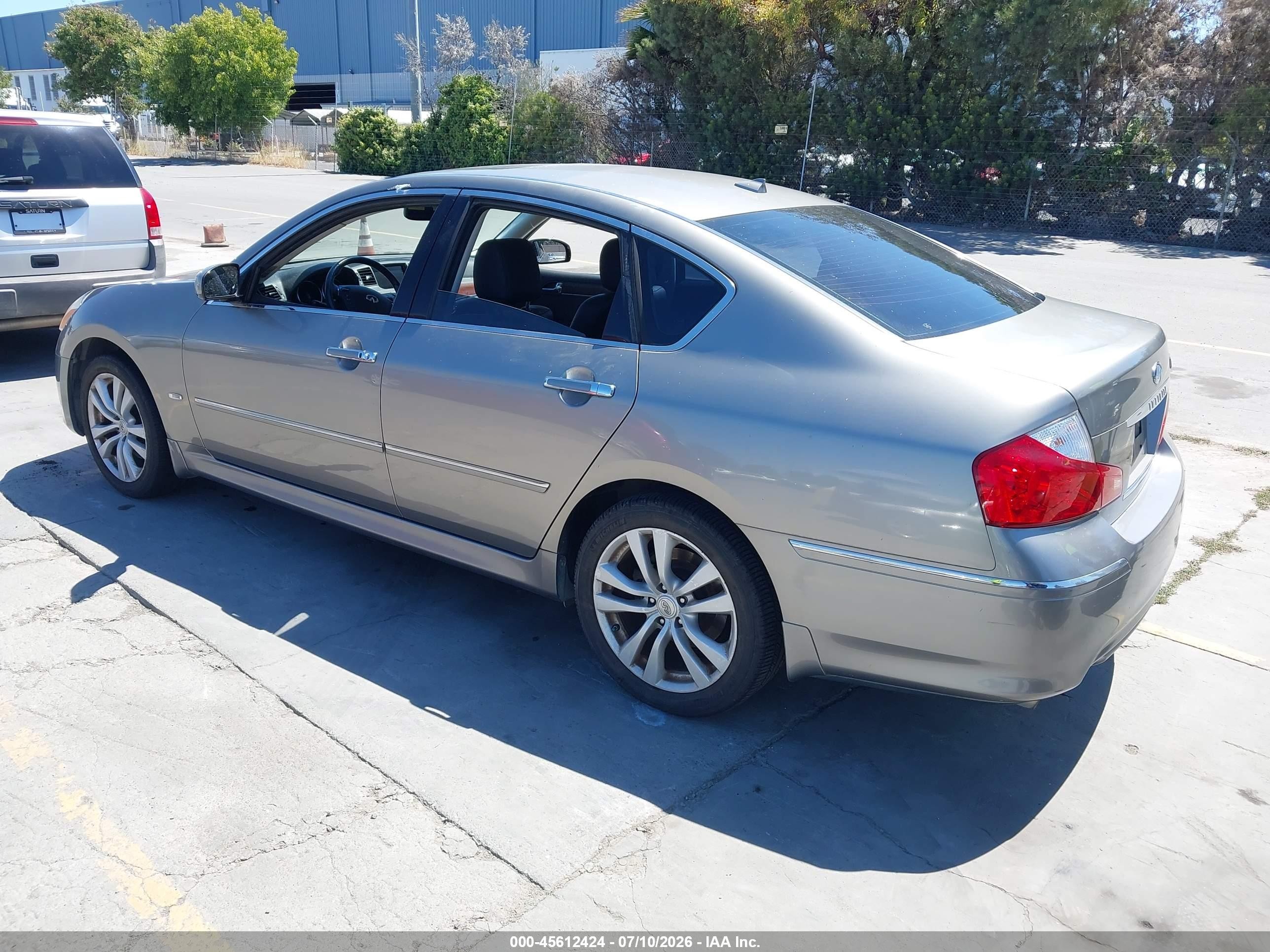 2008 Infiniti M35x   Gray vin: JNKAY01F38M652839