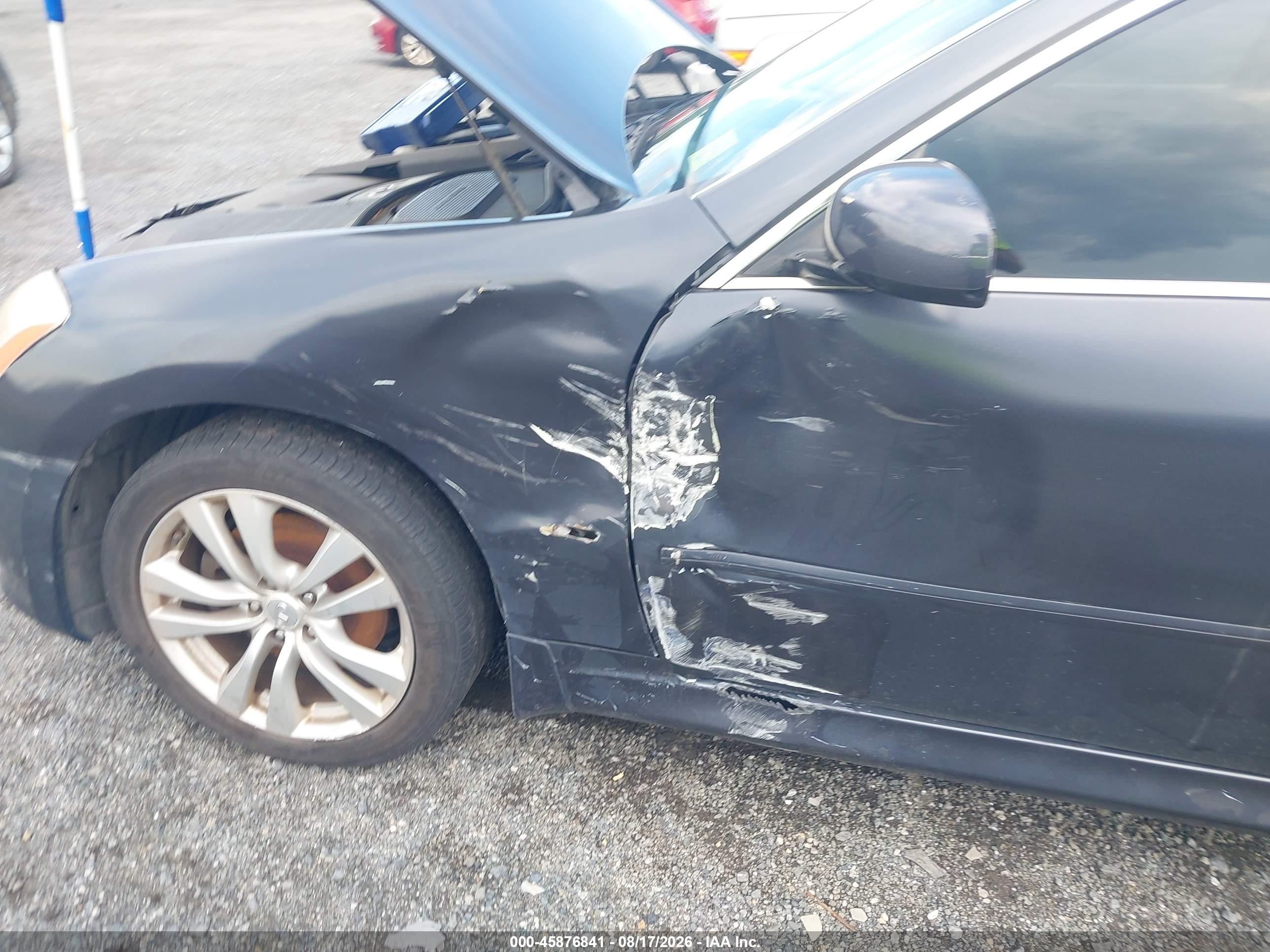 2008 Infiniti M35x   Gray vin: JNKAY01F38M654428