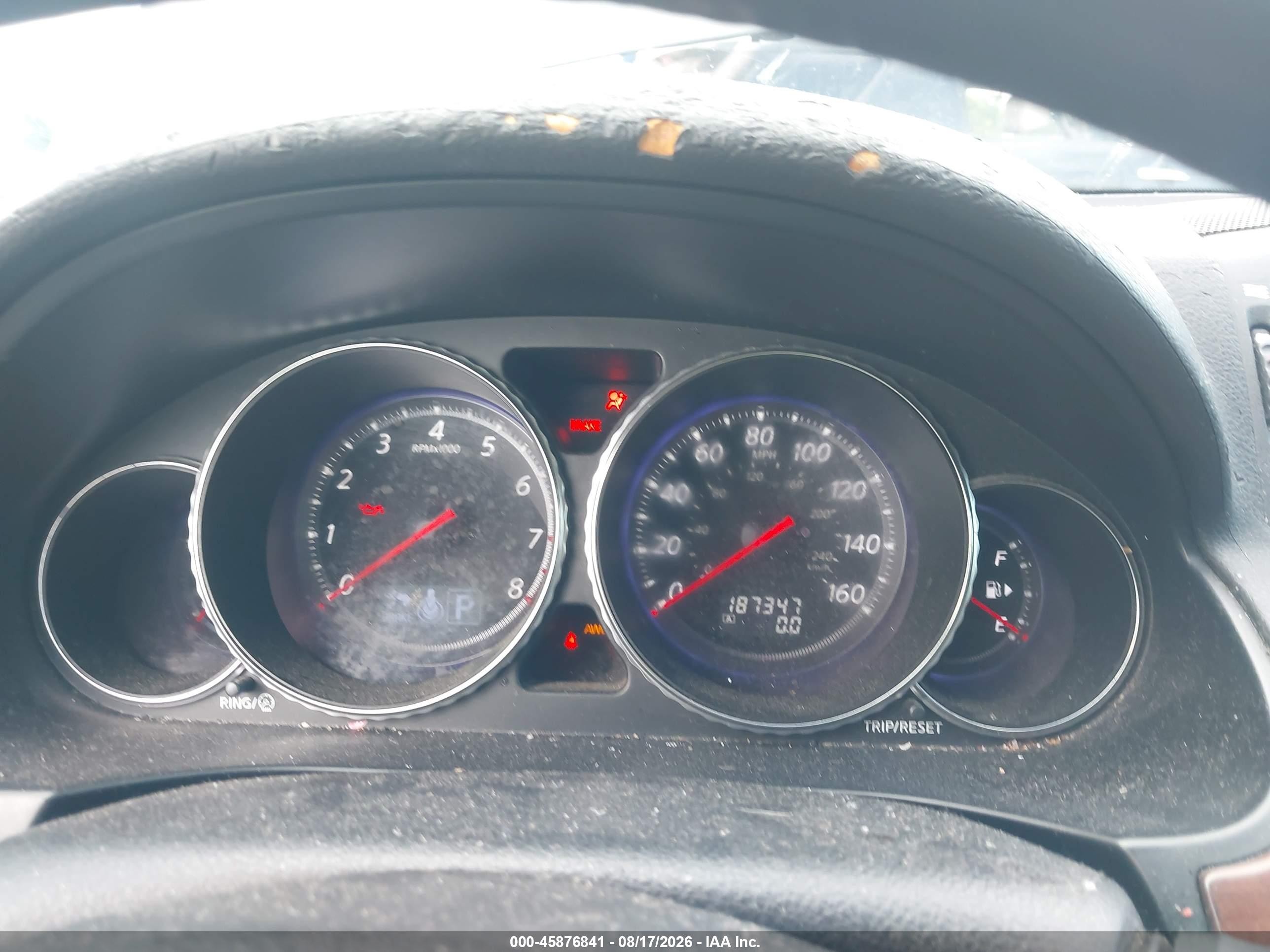 2008 Infiniti M35x   Gray vin: JNKAY01F38M654428