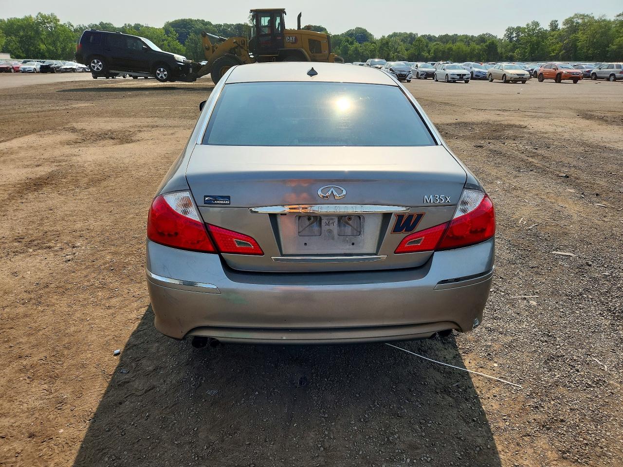 2008 Infiniti M35 X Silver vin: JNKAY01F38M654445