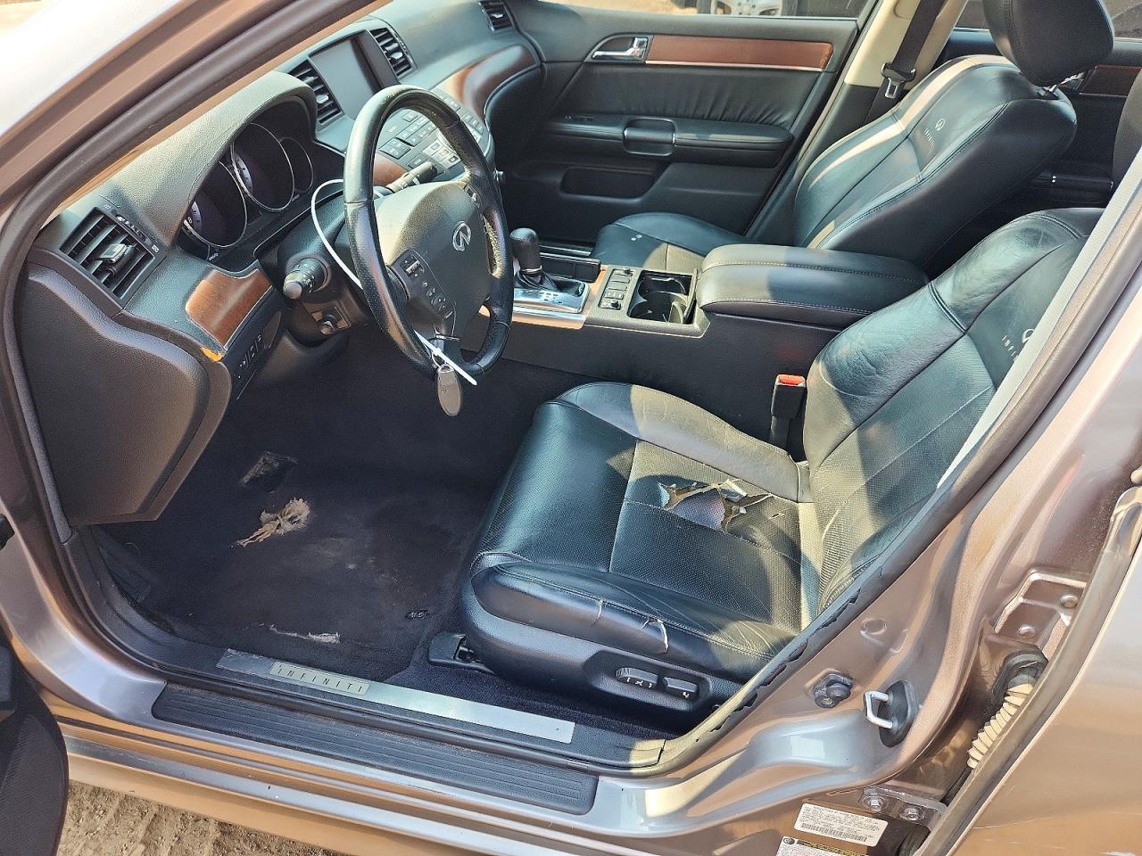 2008 Infiniti M35 X Silver vin: JNKAY01F38M654445