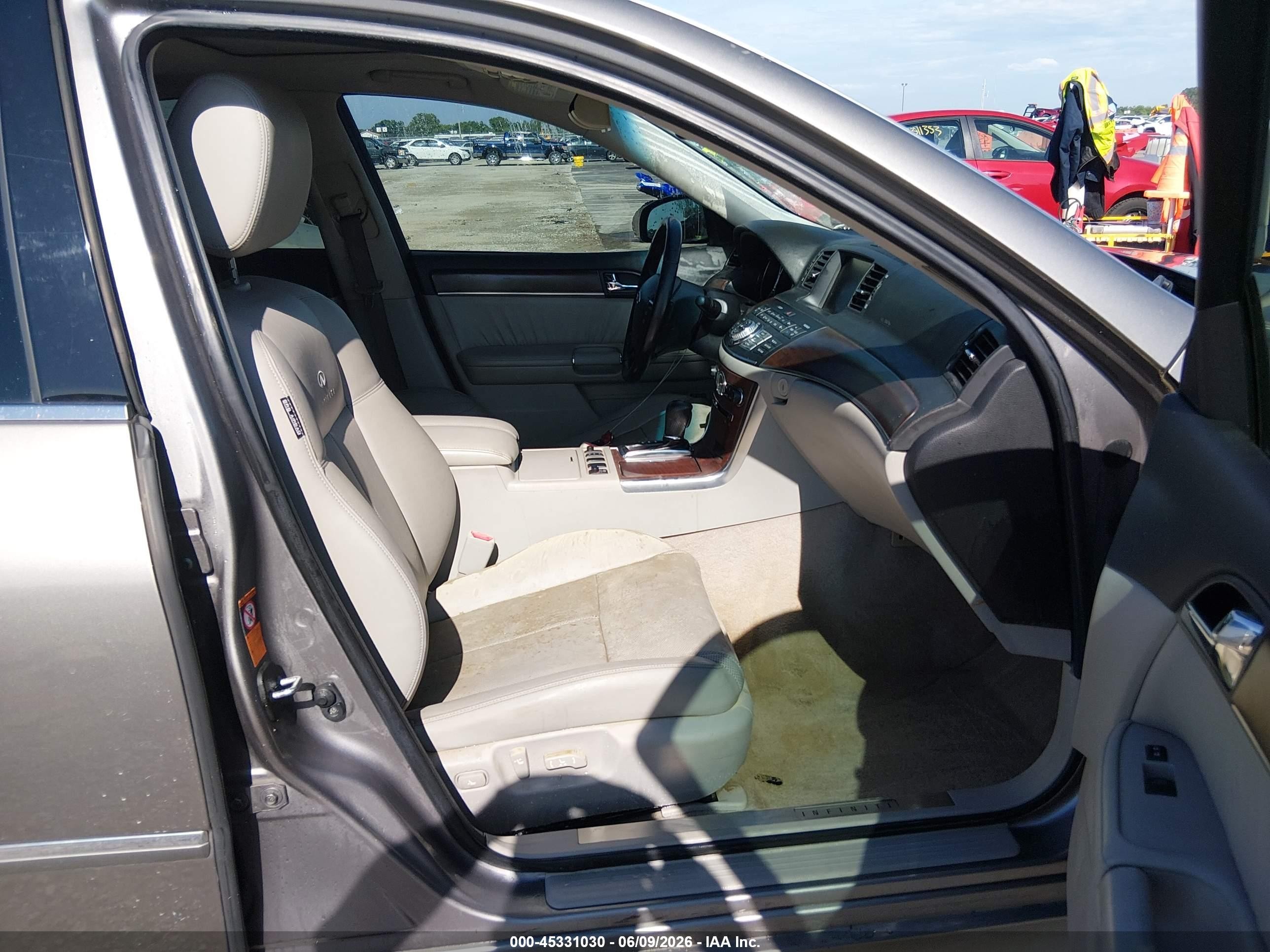 2008 Infiniti M35x Gray vin: JNKAY01F38M656275