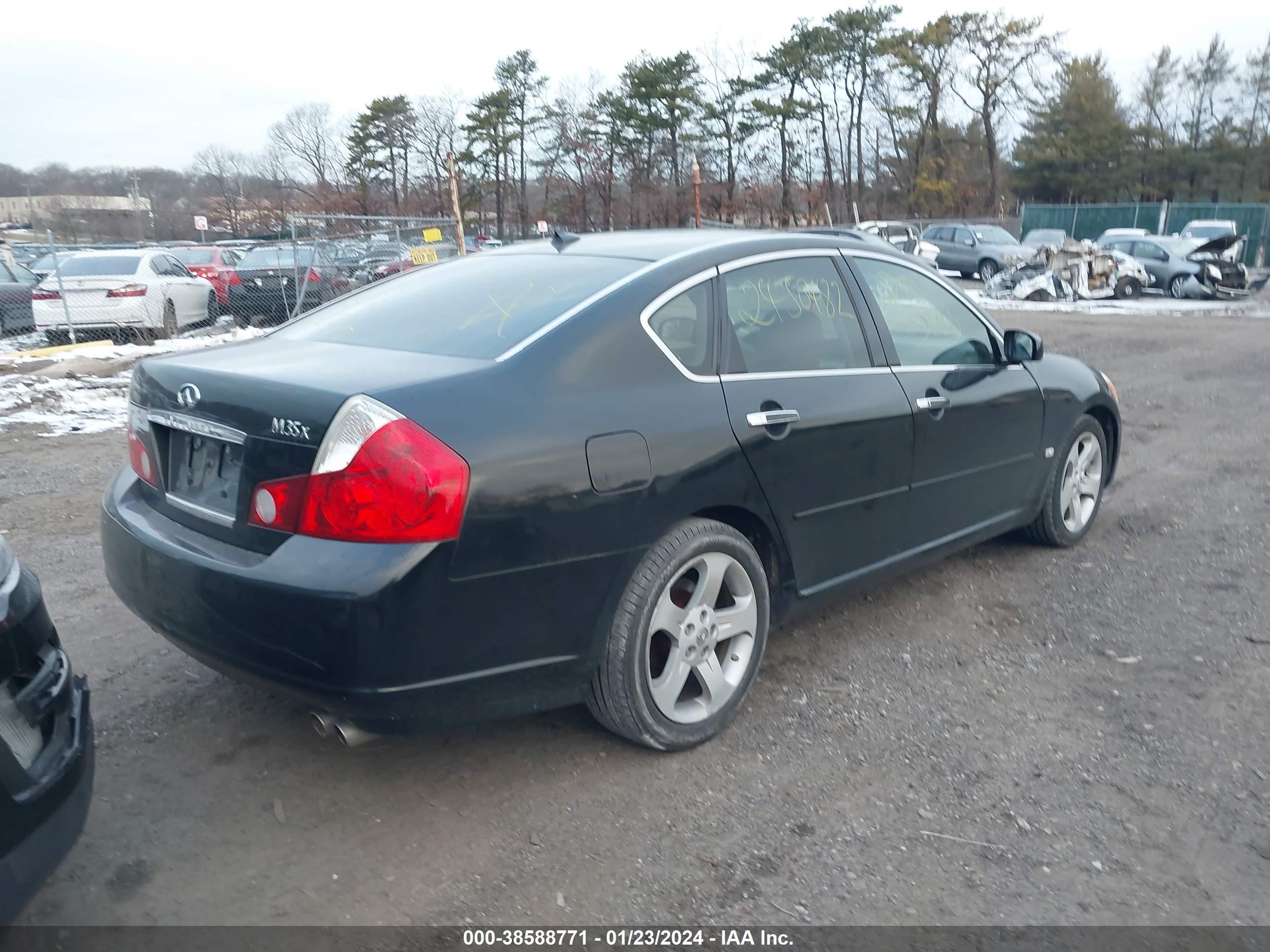 2006 Infiniti M35x   Black vin: JNKAY01F46M252270