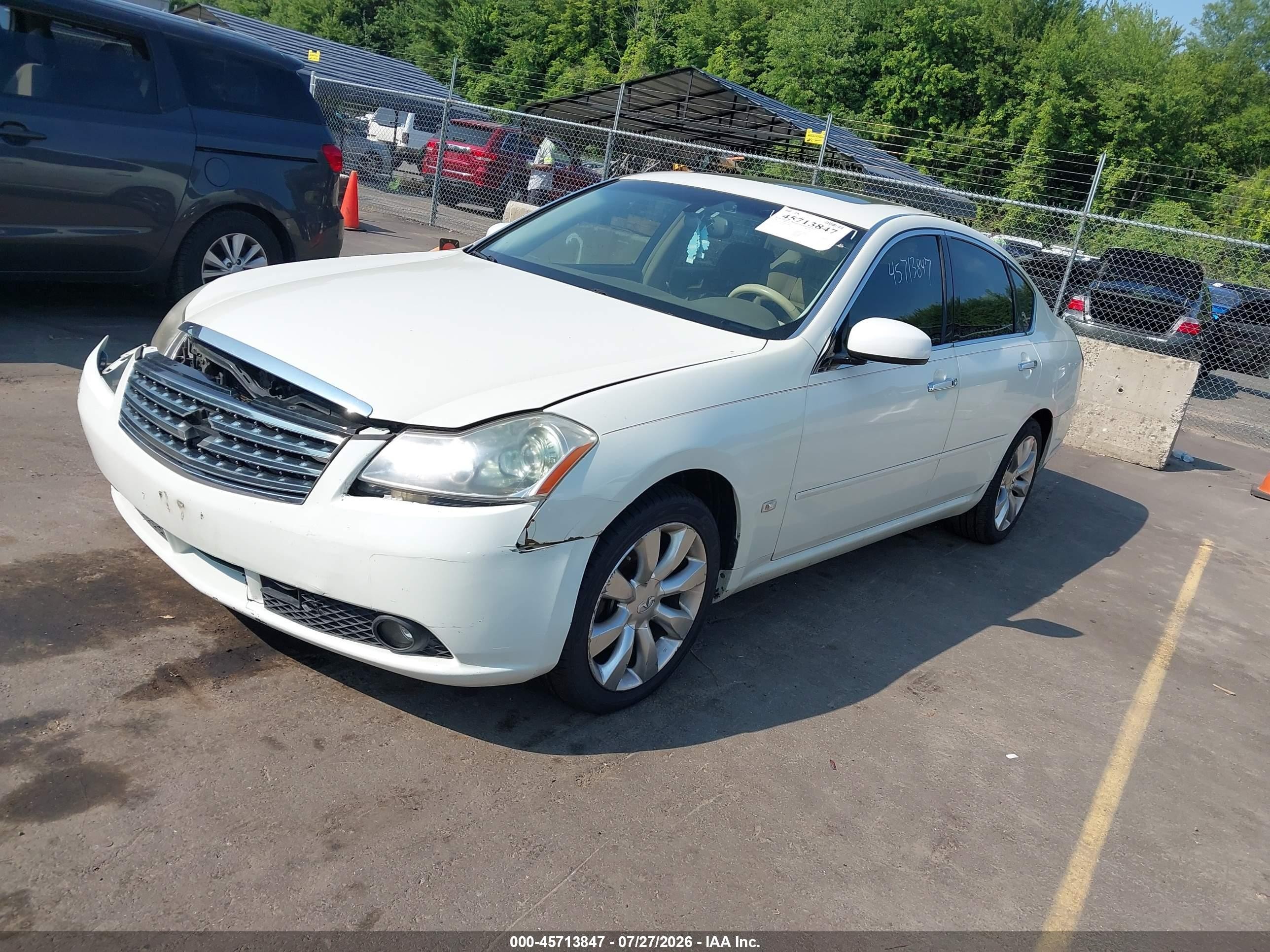 2006 Infiniti M35x   Белый vin: JNKAY01F46M257498