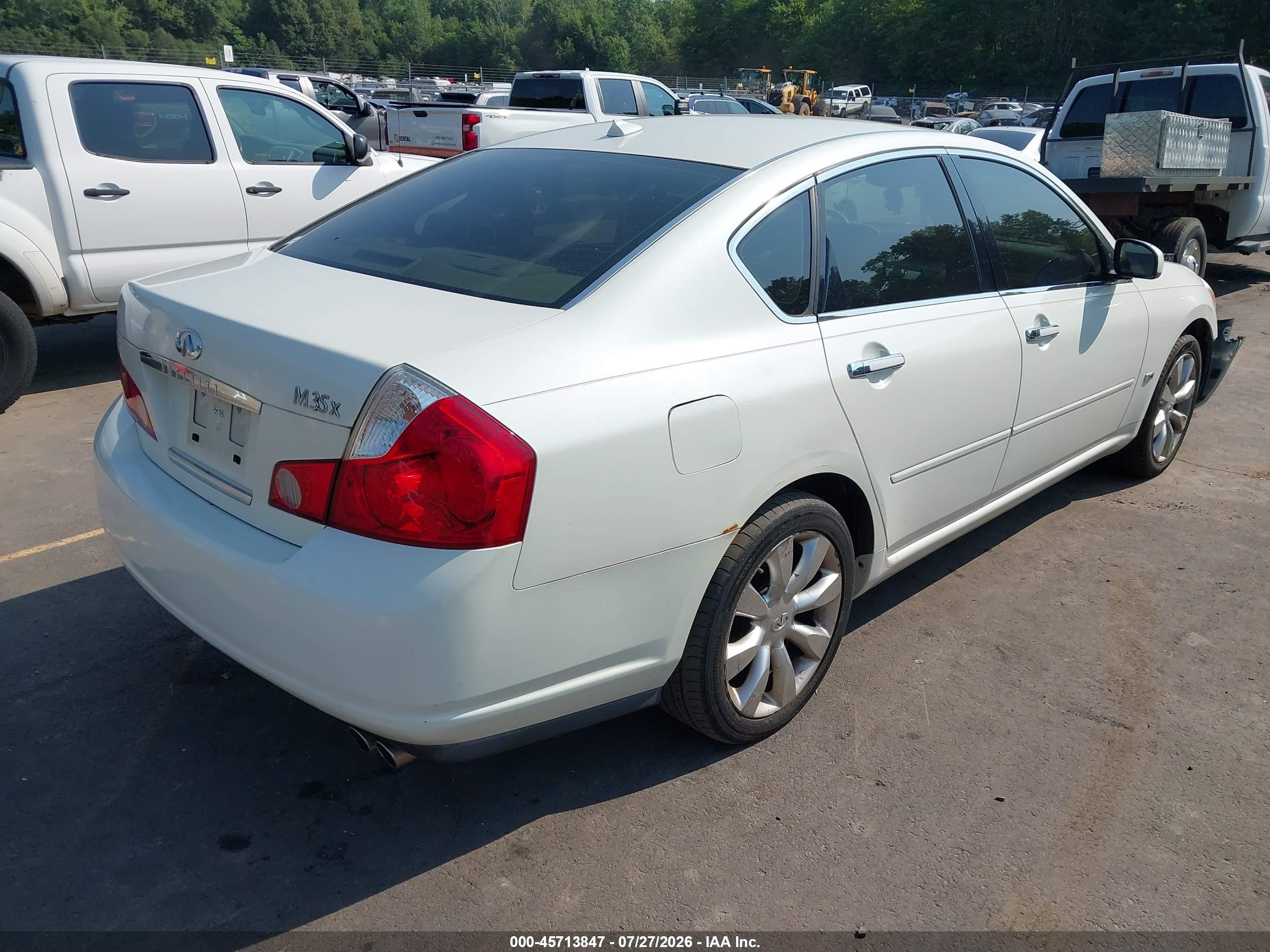 2006 Infiniti M35x   Белый vin: JNKAY01F46M257498